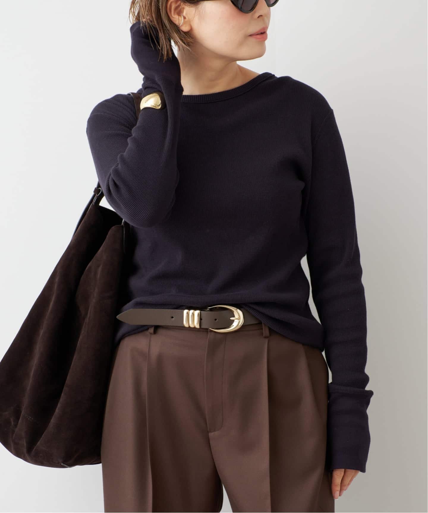 WOOLY WAFFLE プルオーバー（Tシャツ／カットソー）｜Deuxieme Classe