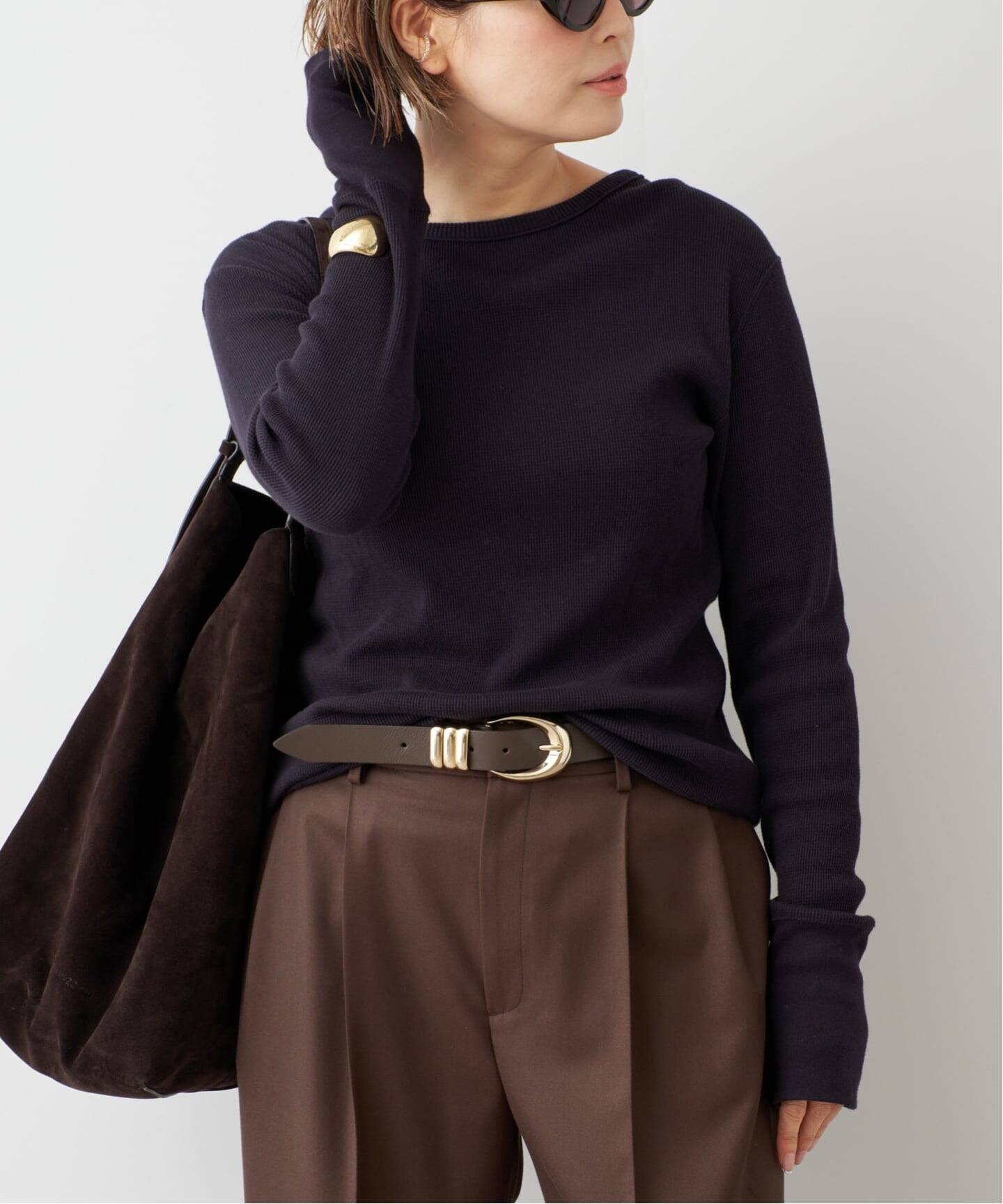 WOOLY WAFFLE プルオーバー（Tシャツ／カットソー）｜Deuxieme Classe 
