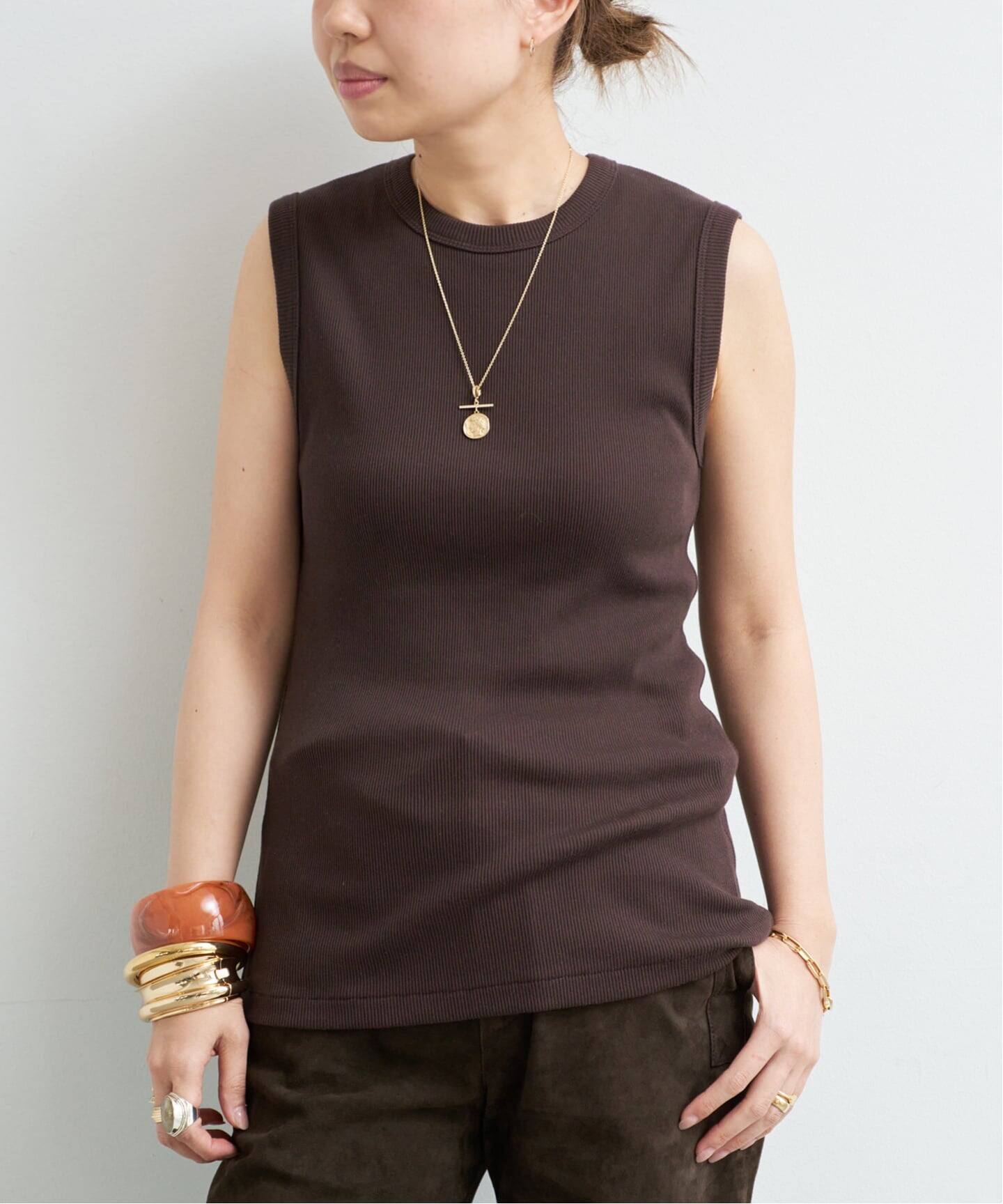 トップス Deuxieme Classe dignity sleeveless Deuxieme Classe（ドゥーズィエムクラス） tシャツ *追加 dignity