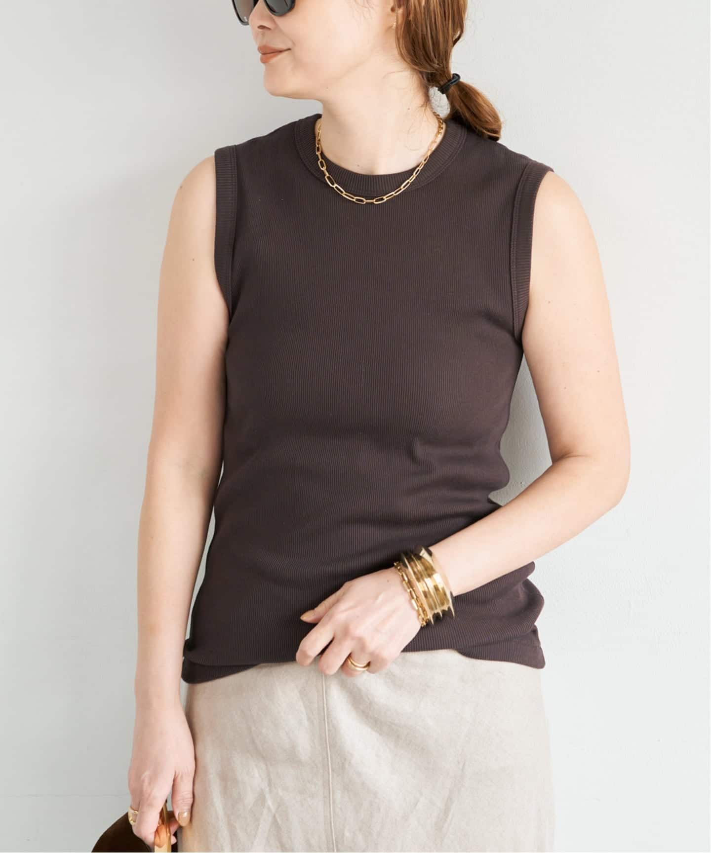 Dignity sleeveless（Tシャツ／カットソー）｜Deuxieme Classe