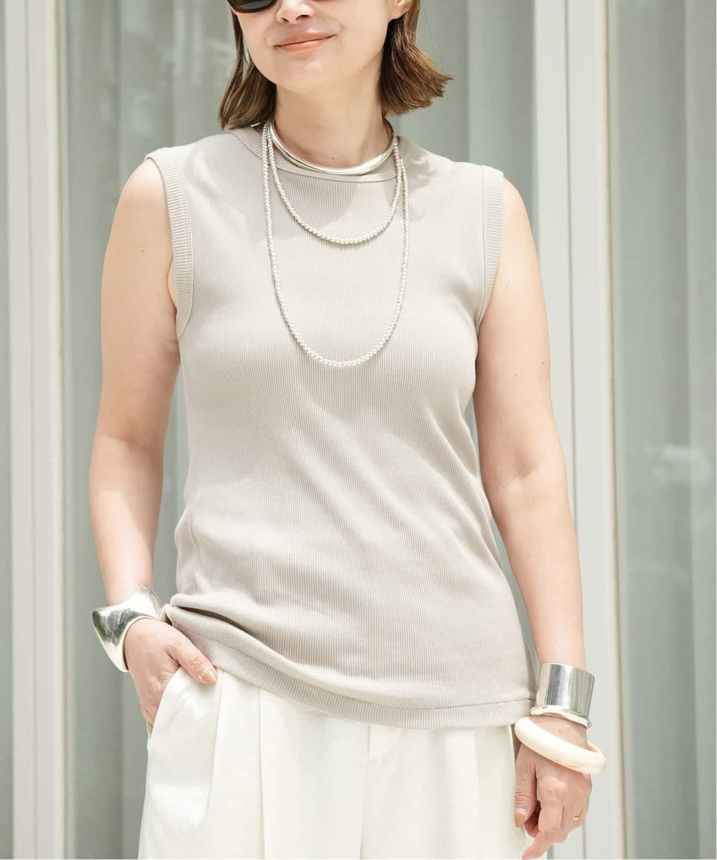 追加 Dignity sleeveless（Tシャツ／カットソー）｜Deuxieme Classe