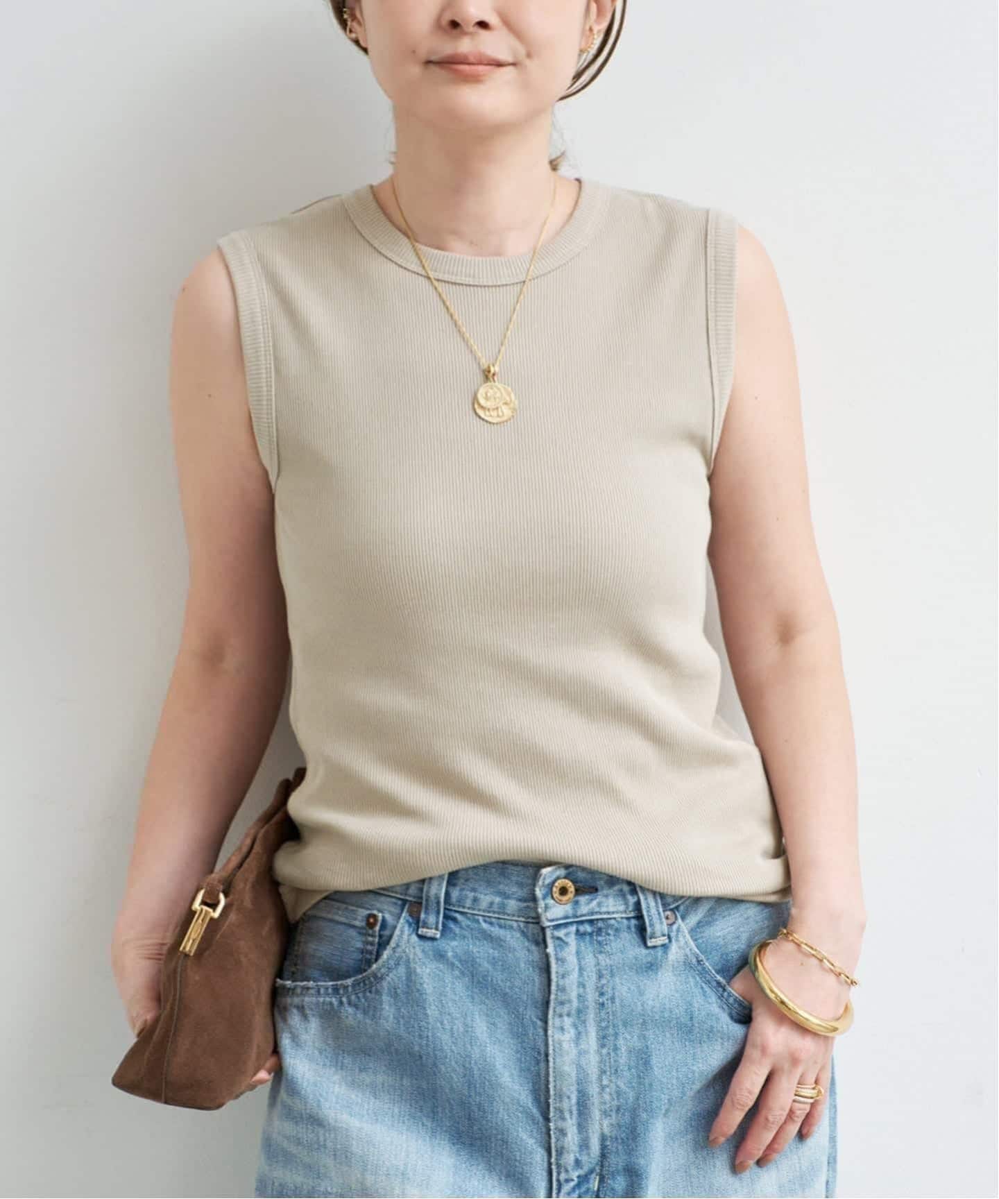 追加 Dignity sleeveless（Tシャツ／カットソー）｜Deuxieme Classe