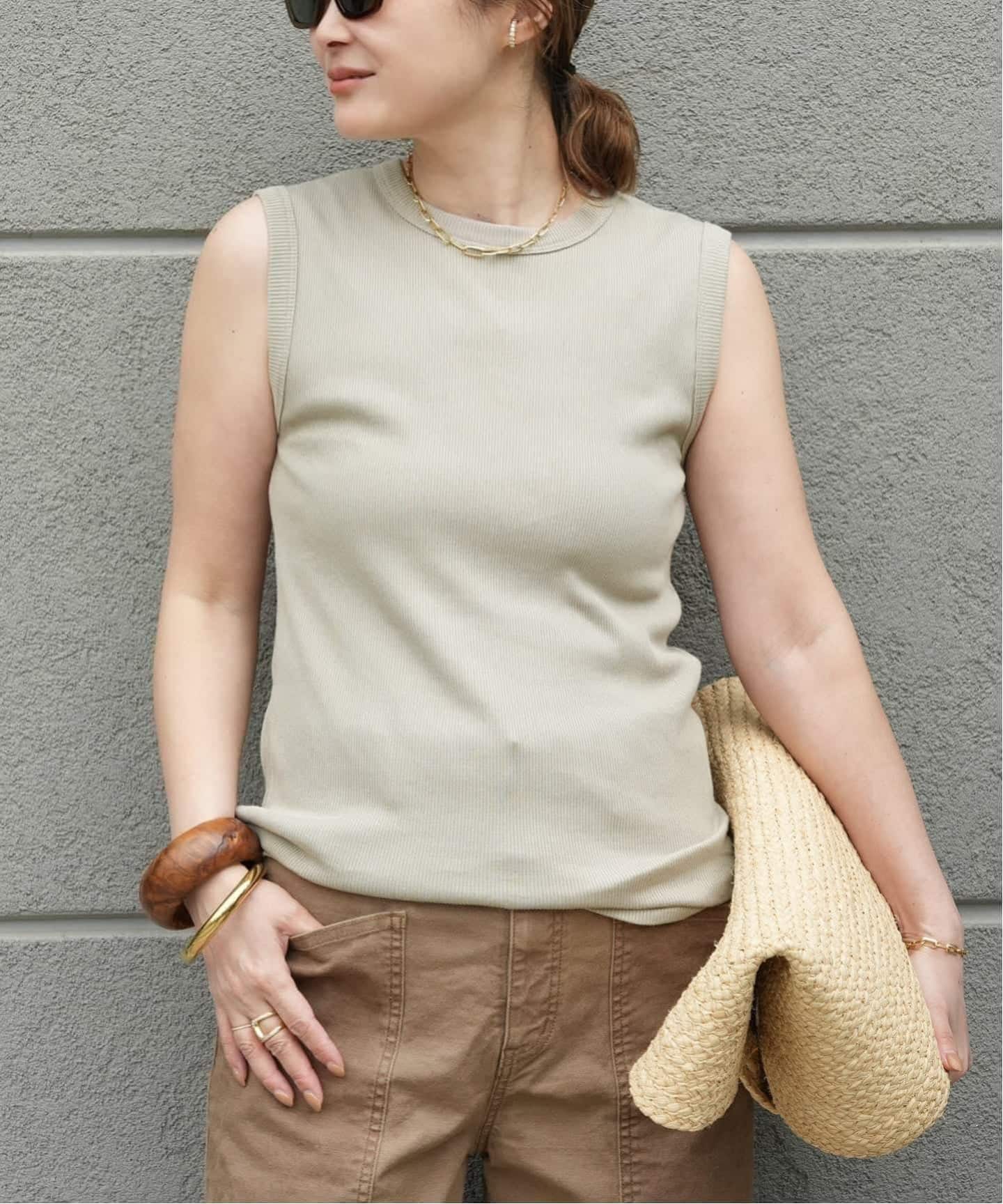 追加 Dignity sleeveless（Tシャツ／カットソー）｜Deuxieme Classe