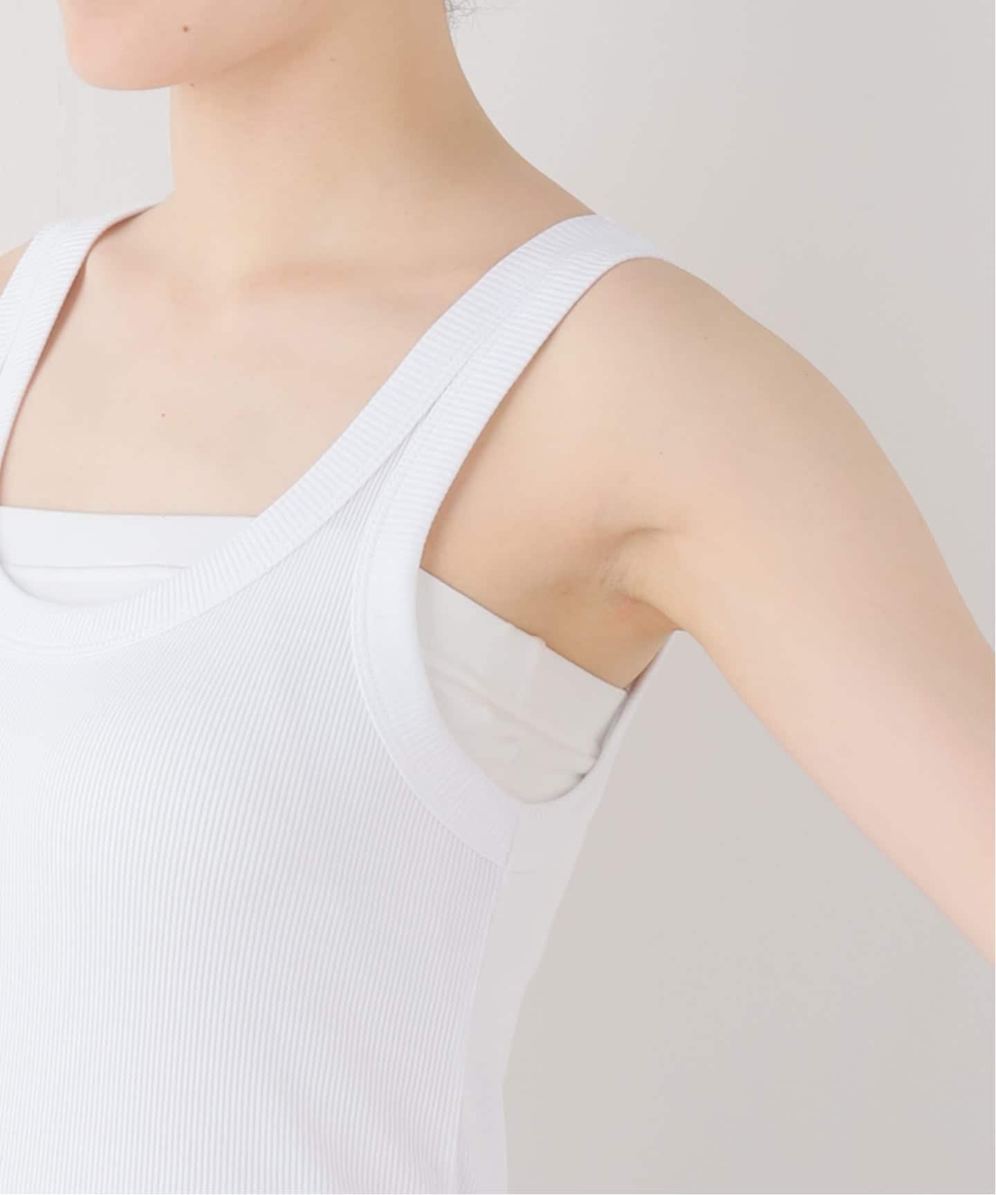 23ss Deuxieme Classe Diner B リブ キャミソール 白 Diner B RIB パンツ（その他パンツ）｜MUSE de Deuxieme Classe