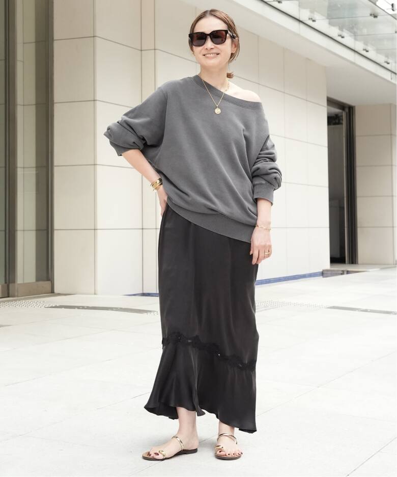 Vintage Off Shoulder プルオーバー（スウェット）｜Deuxieme Classe 