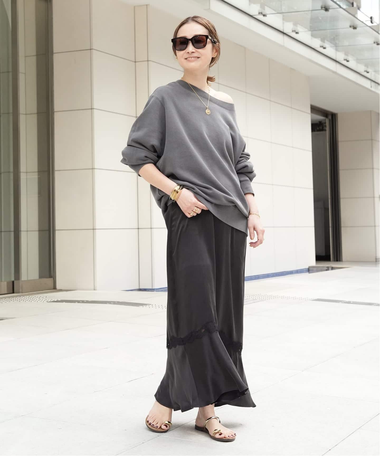 Vintage Off Shoulder プルオーバー（スウェット）｜Deuxieme Classe