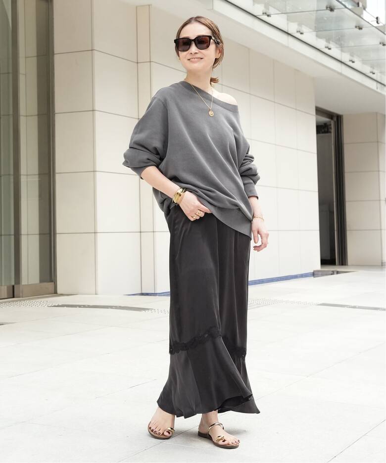 Vintage Off Shoulder プルオーバー（スウェット）｜Deuxieme Classe 