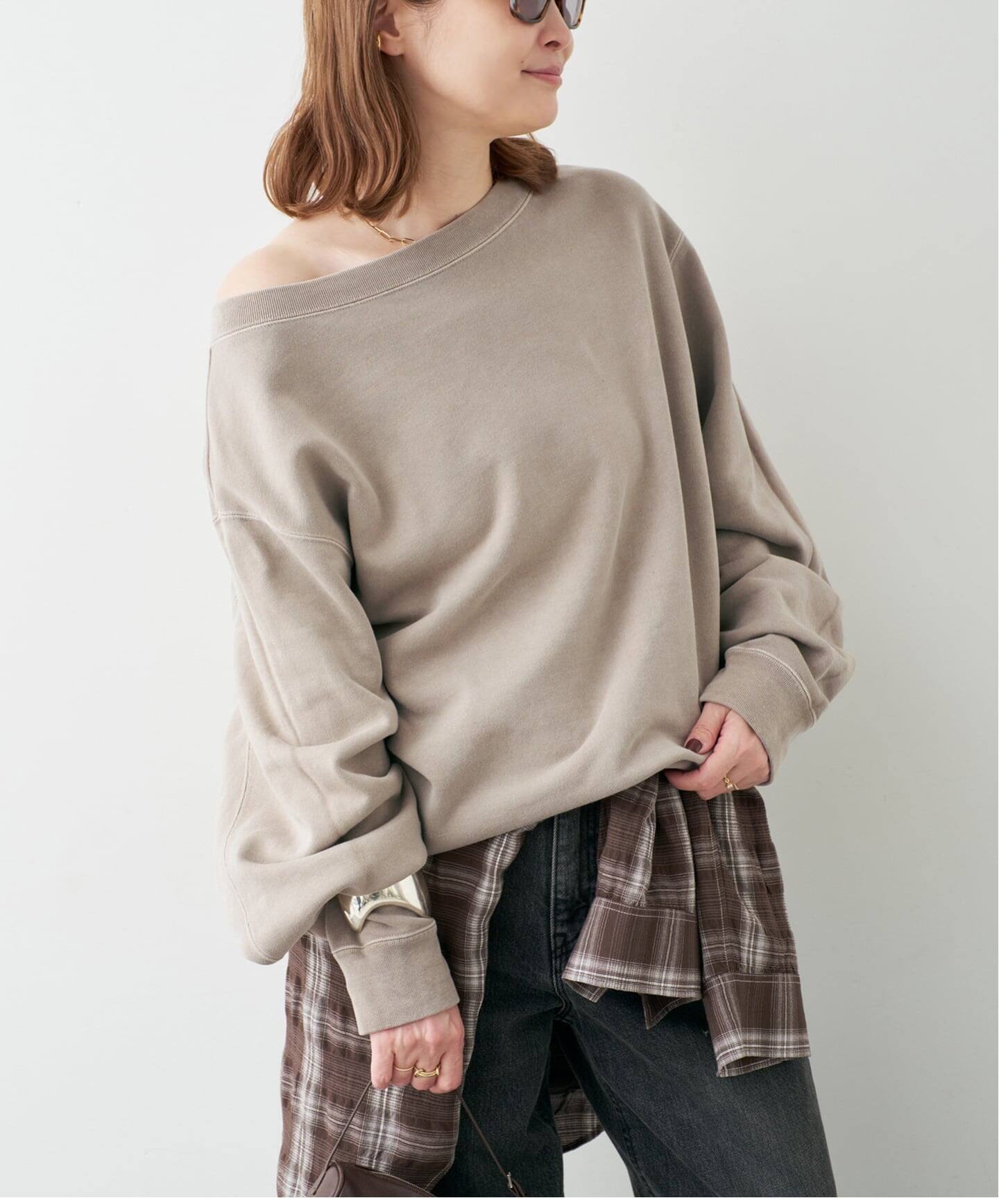 Vintage Off Shoulder プルオーバー（スウェット）｜Deuxieme Classe 