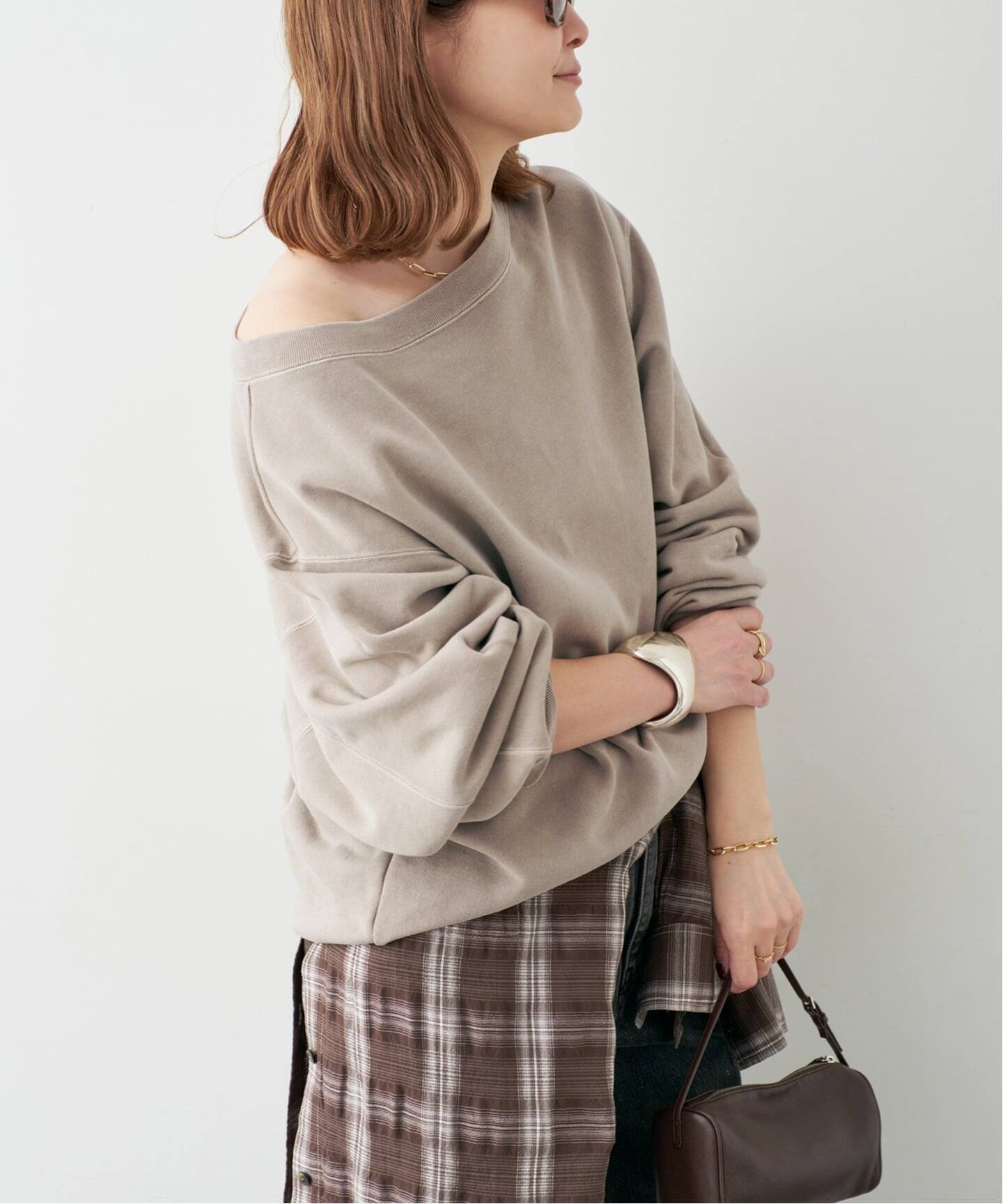 Vintage Off Shoulder プルオーバー(スウェット)|Deuxieme Classe Vintage Off Shoulder プルオーバー(スウェット)|Deuxieme Classe