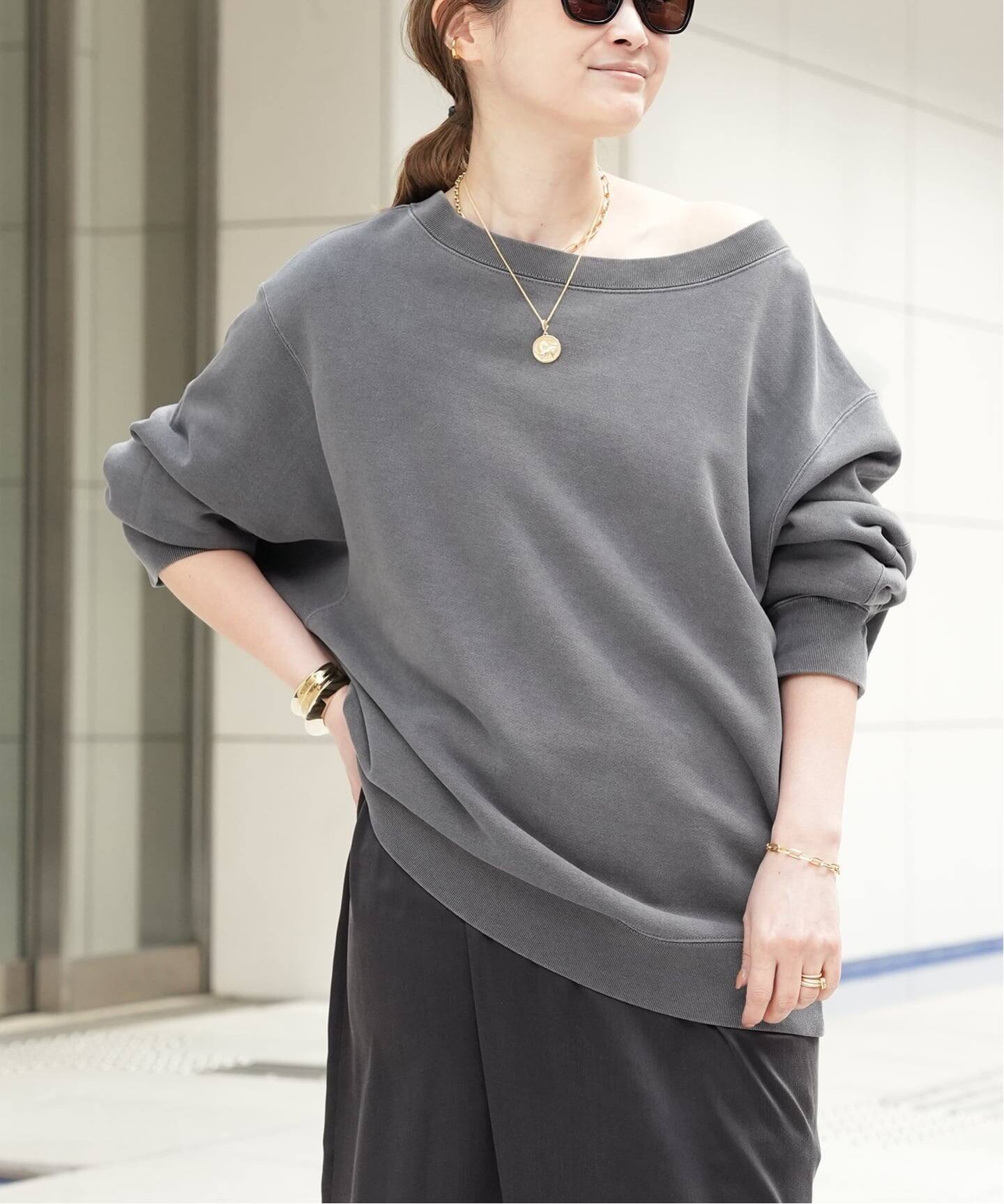 Vintage Off Shoulder プルオーバー（スウェット）｜Deuxieme Classe 