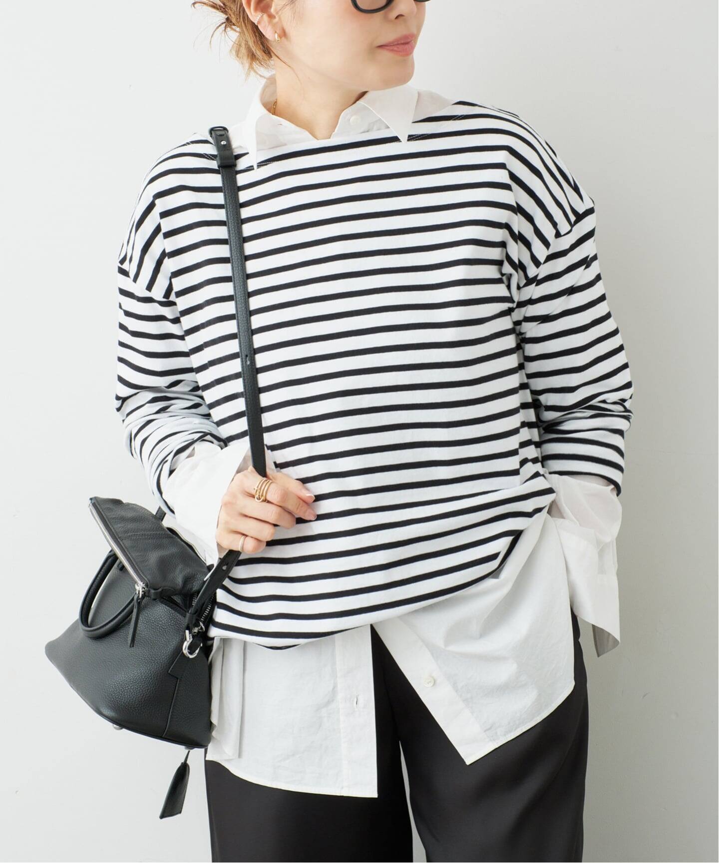 French Stripe Tシャツ（Tシャツ／カットソー）｜Deuxieme Classe