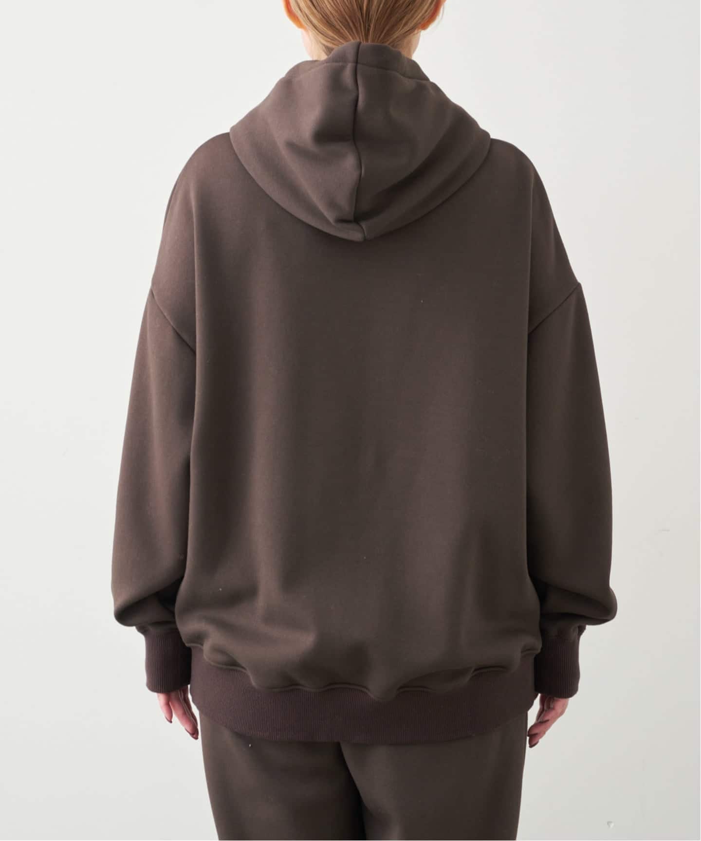 ドゥーズィエムクラス　スウェット　sweat パーカー　ブラウン フリーサイズ Warm ジップ フーディー（スウェット）｜Deuxieme Classe