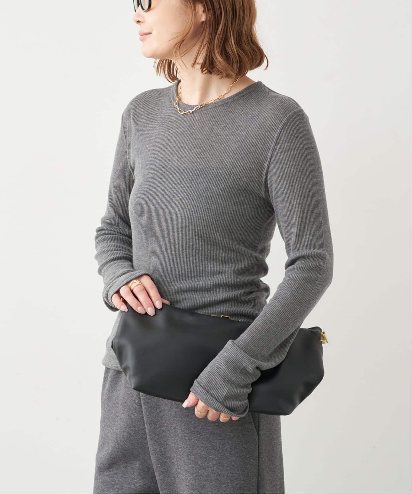 テレコ ロングスリーブ プルオーバー（Tシャツ／カットソー