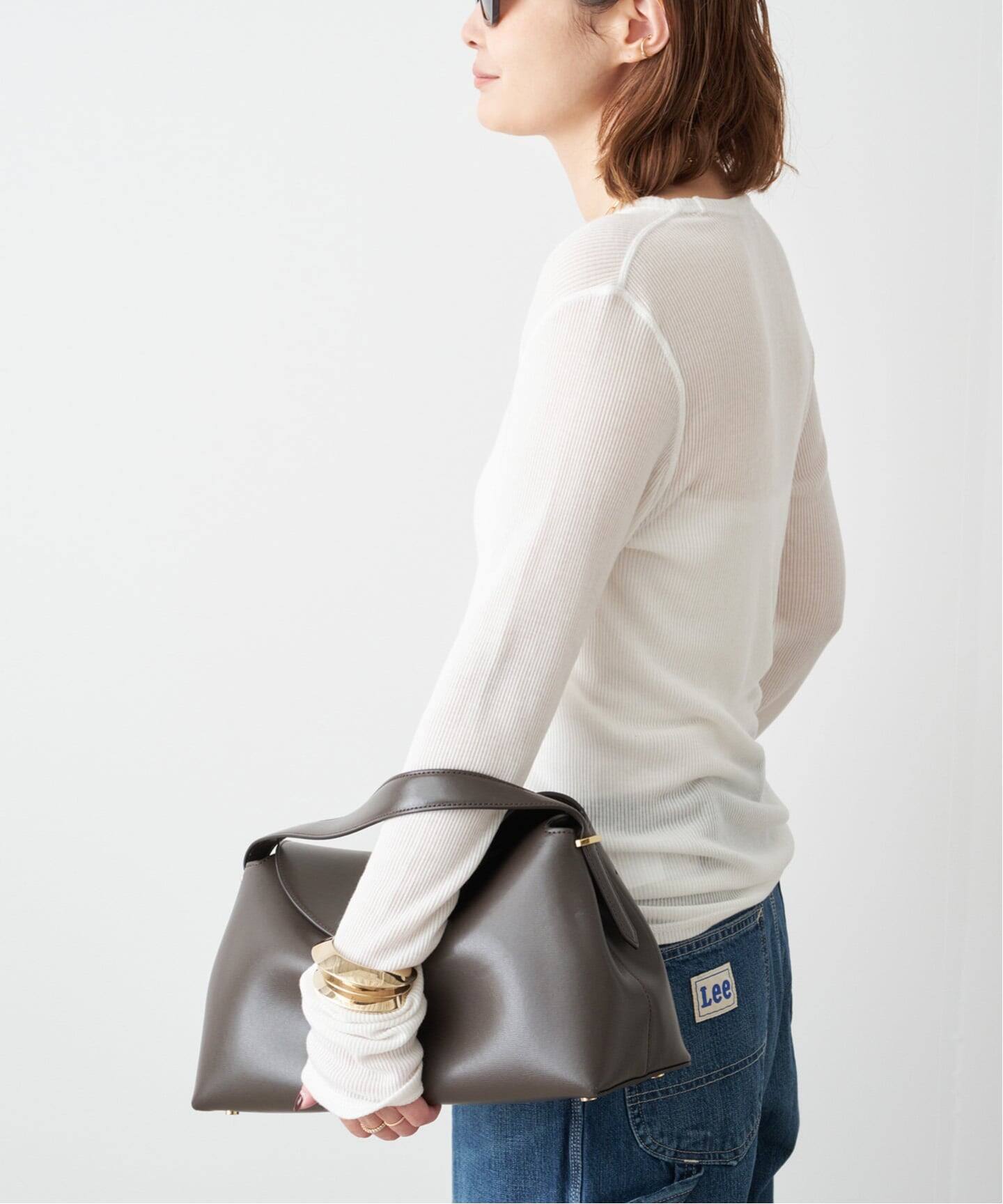 テレコ ロングスリーブ プルオーバー（Tシャツ／カットソー