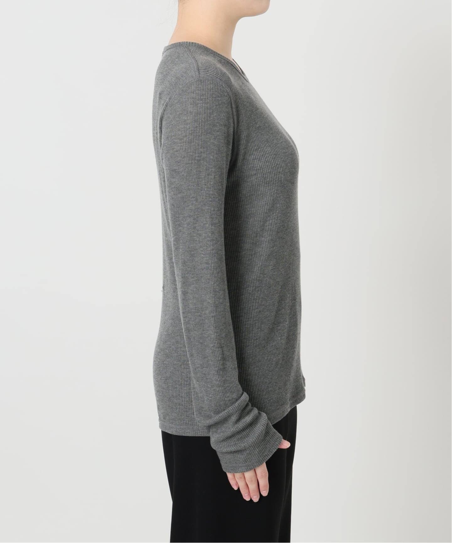 テレコ ロングスリーブ プルオーバー（Tシャツ／カットソー