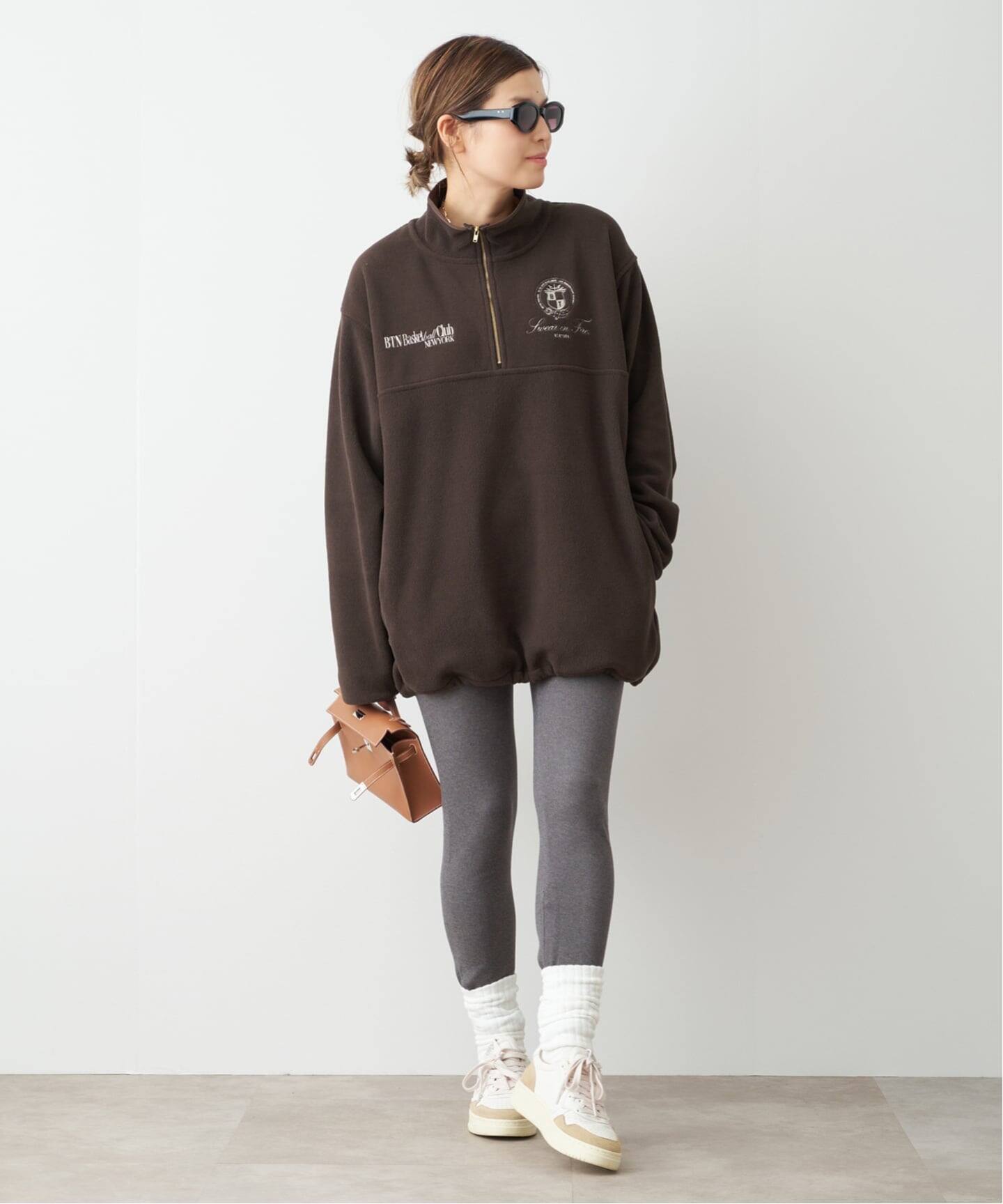 BTN Half Zip フリース（その他トップス）｜Deuxieme Classe