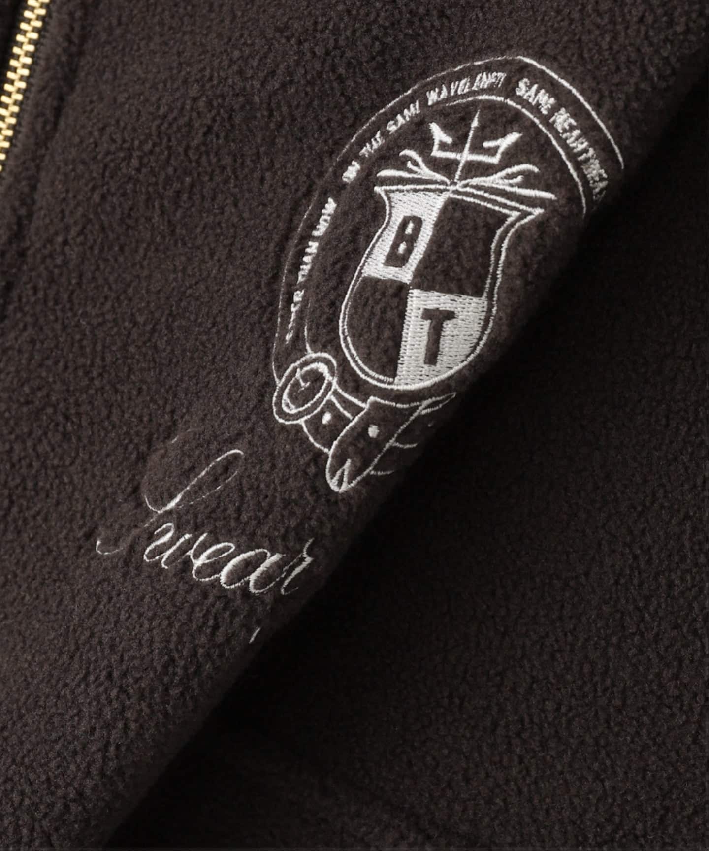 BTN Half Zip フリース（その他トップス）｜Deuxieme Classe