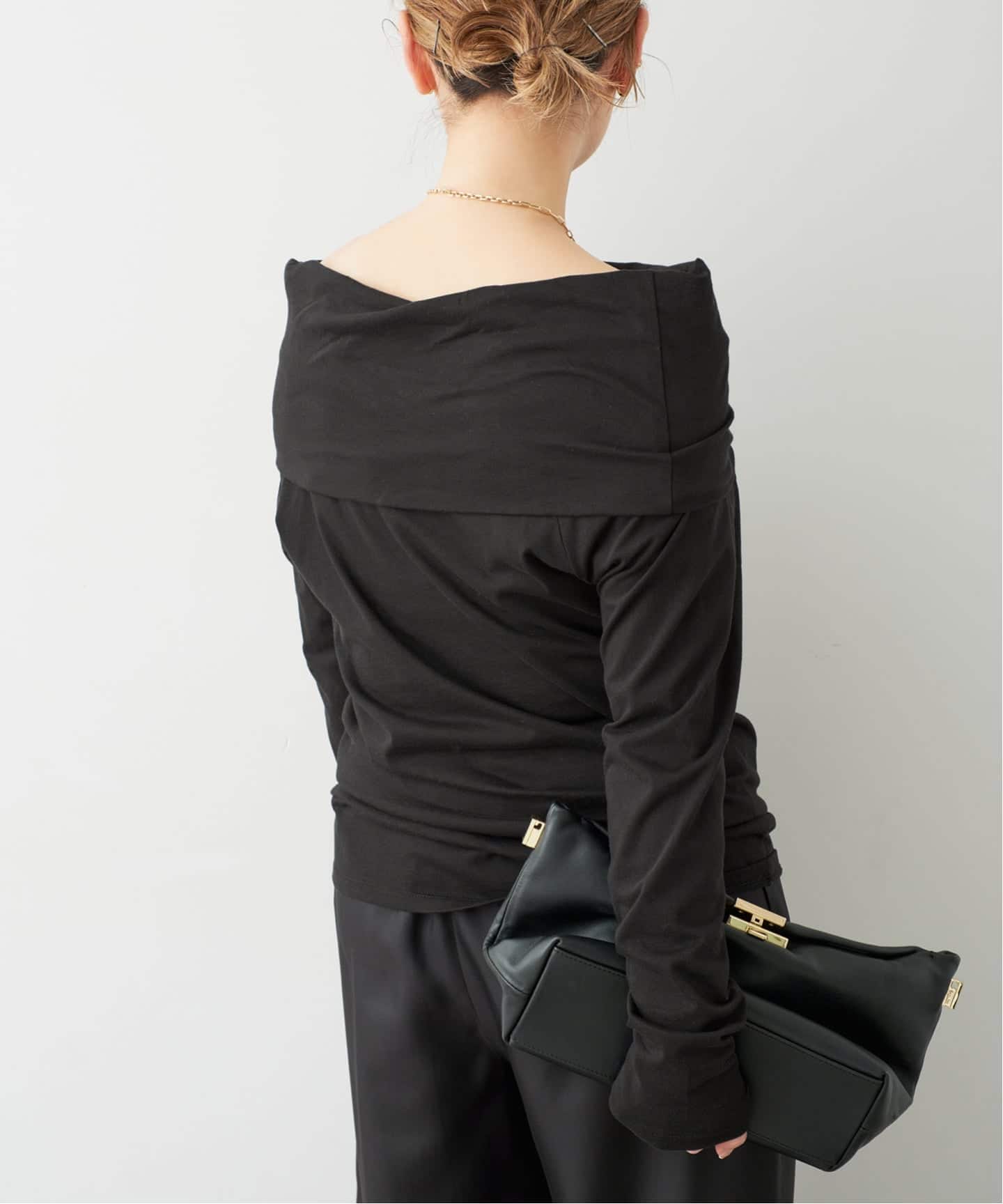 ドゥーズィエムクラス オフショルダー off shoulder プルオーバー（ニット/セーター）｜Deuxieme Classe