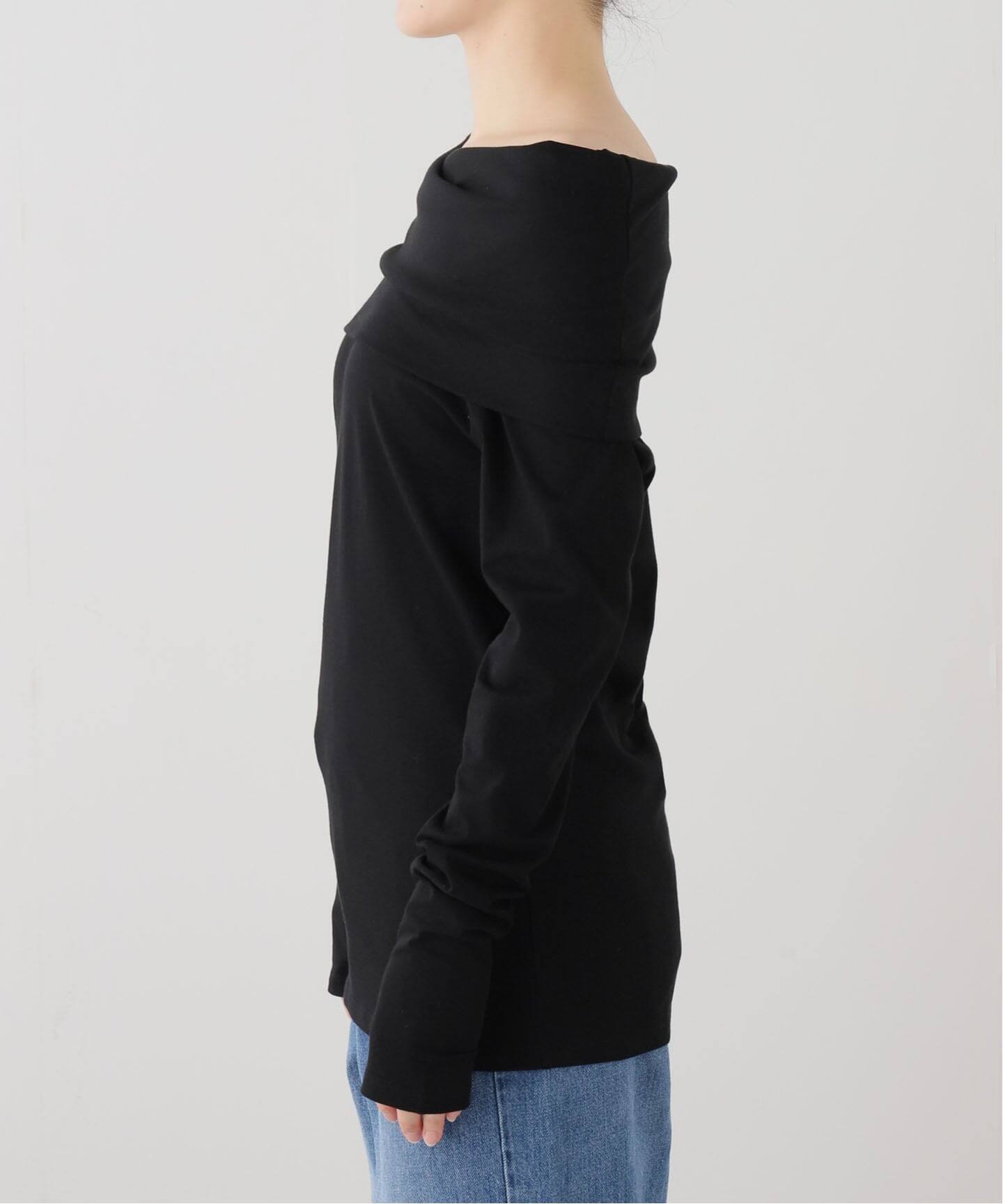 ドゥーズィエムクラス オフショルダー off shoulder プルオーバー（ニット/セーター）｜Deuxieme Classe
