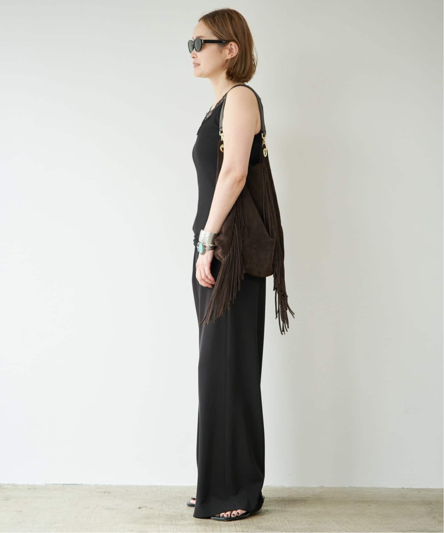 Lace Rib タンクトップ（タンクトップ）｜Deuxieme Classe