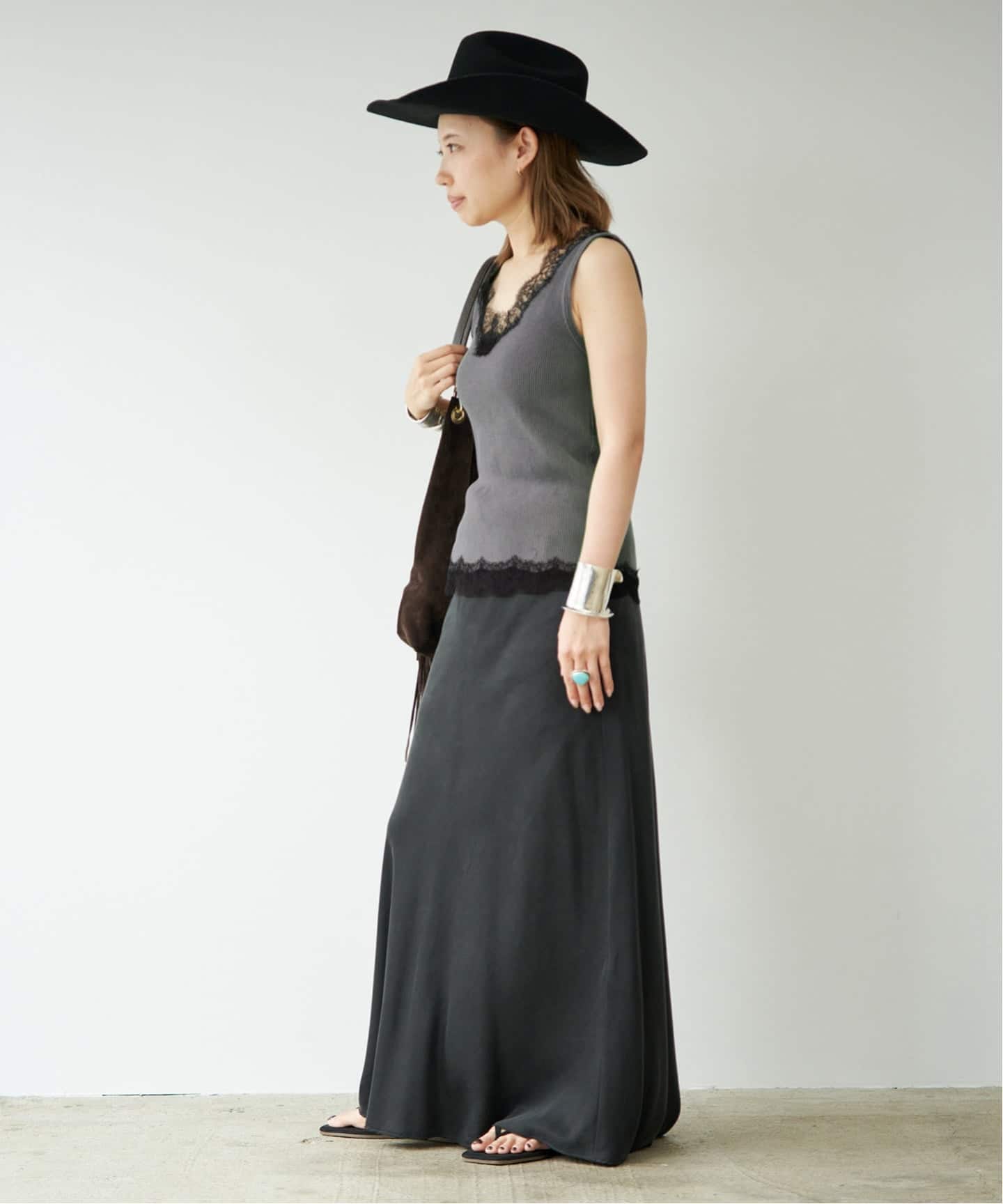 Lace Rib タンクトップ（タンクトップ）｜Deuxieme Classe
