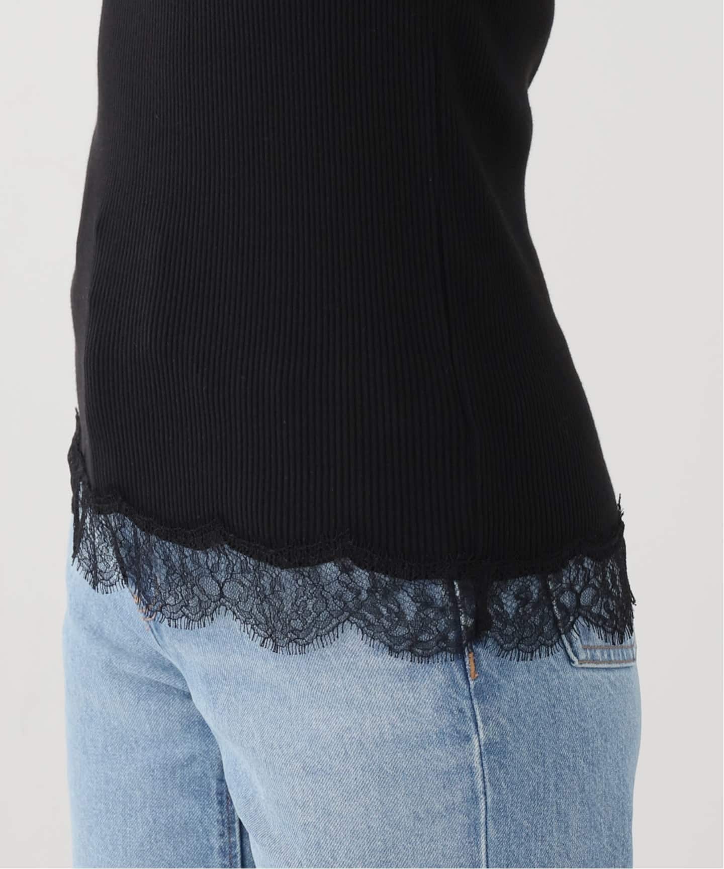 Lace Rib タンクトップ（タンクトップ）｜Deuxieme Classe