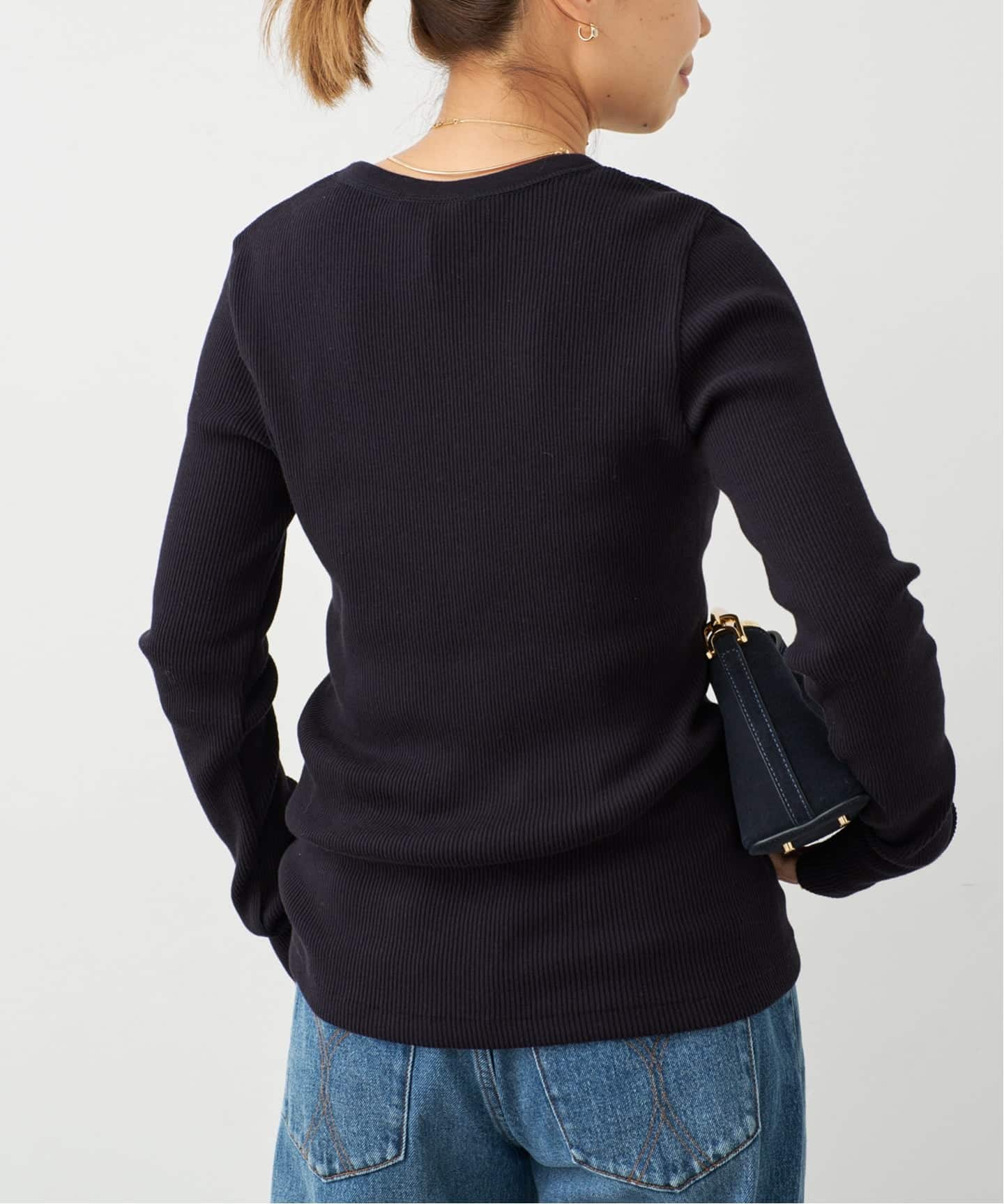 Co/Ca Rib Tシャツ（Tシャツ／カットソー）｜Deuxieme Classe