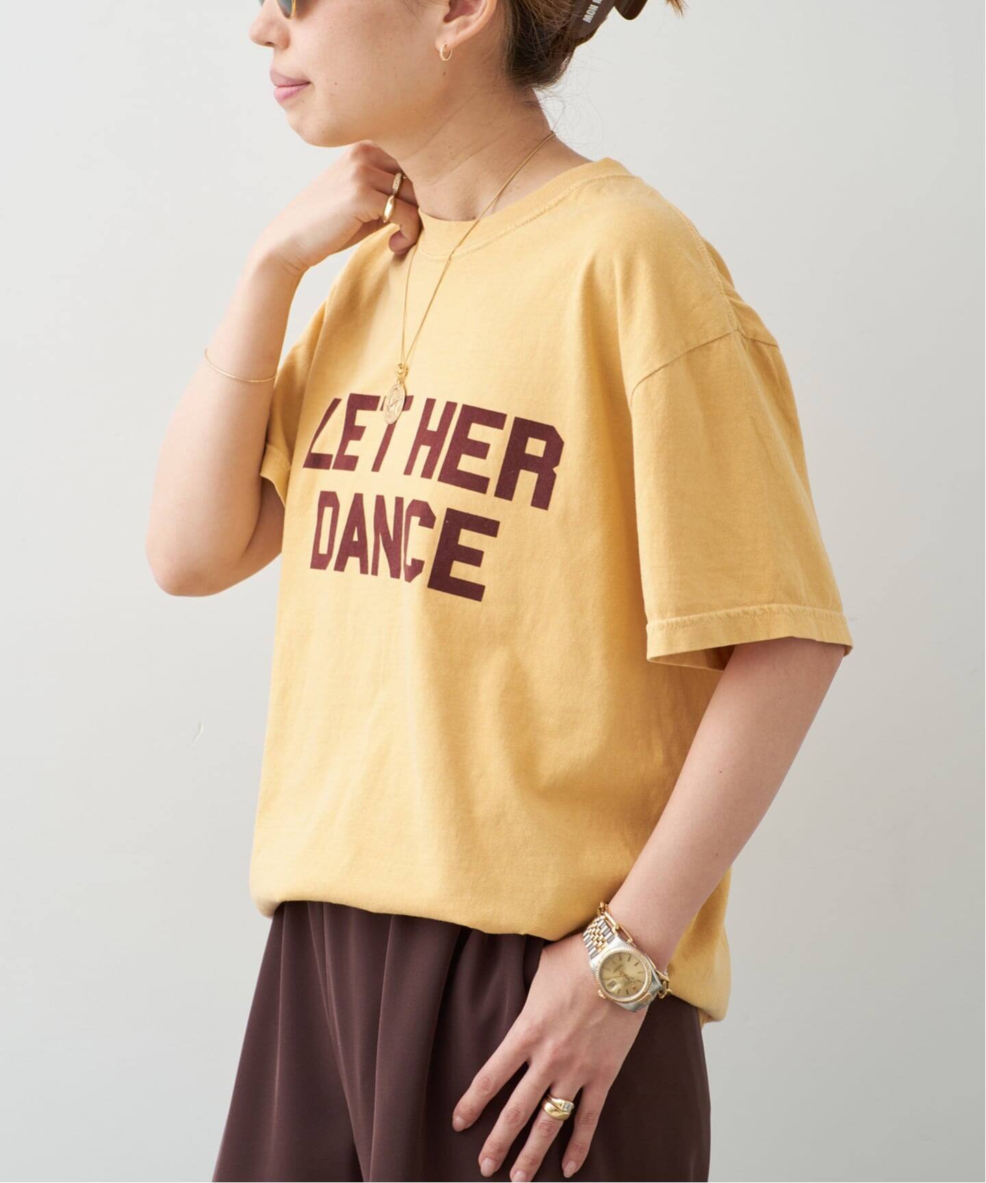 LET HER DANCE Tシャツ 2（Tシャツ／カットソー）｜Deuxieme Classe