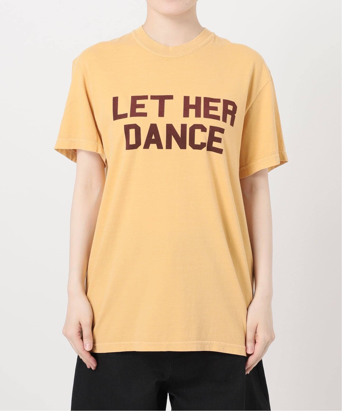 DEUXIEME CLASSE - deuxiemeclasse★golden  ロゴ T LET HER DANCE Tシャツ 2（Tシャツ／カットソー）｜Deuxieme Classe