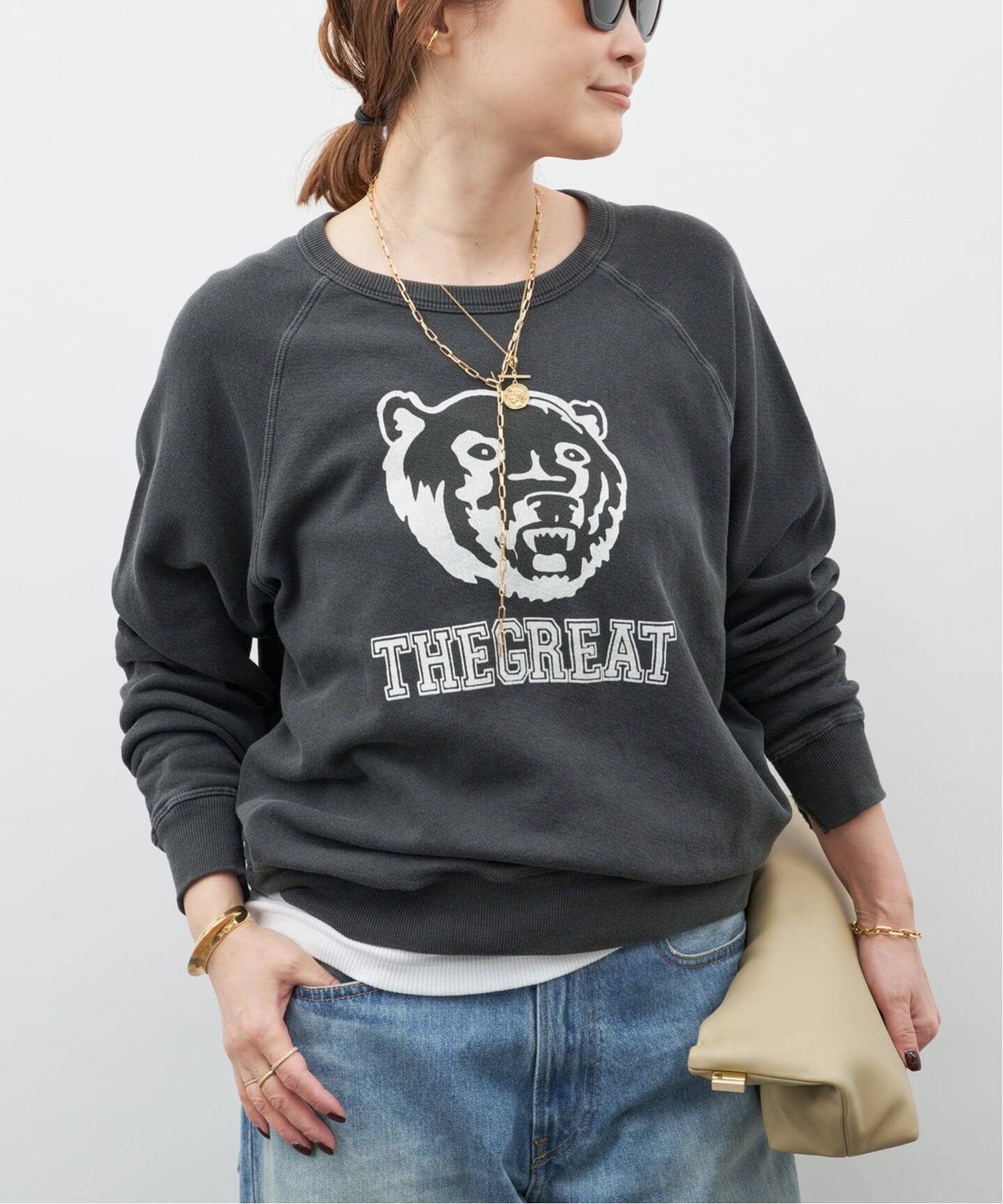 THE GREAT/ザ グレート】BEAR SWEAT（スウェット）｜Deuxieme Classe