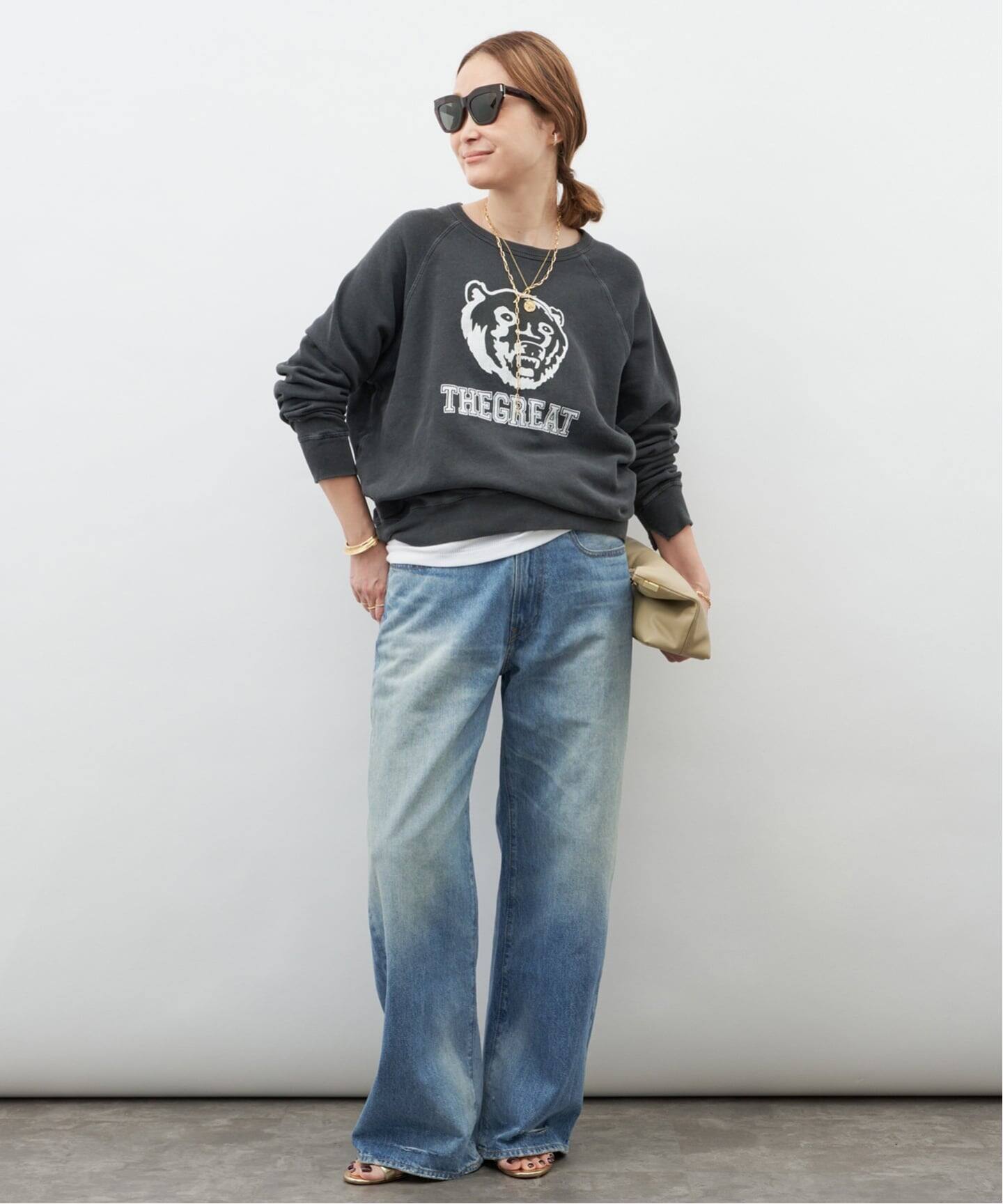 THE GREAT ベアスエットプルオーバー THE GREAT/ザ グレート】BEAR SWEAT（スウェット）｜Deuxieme Classe