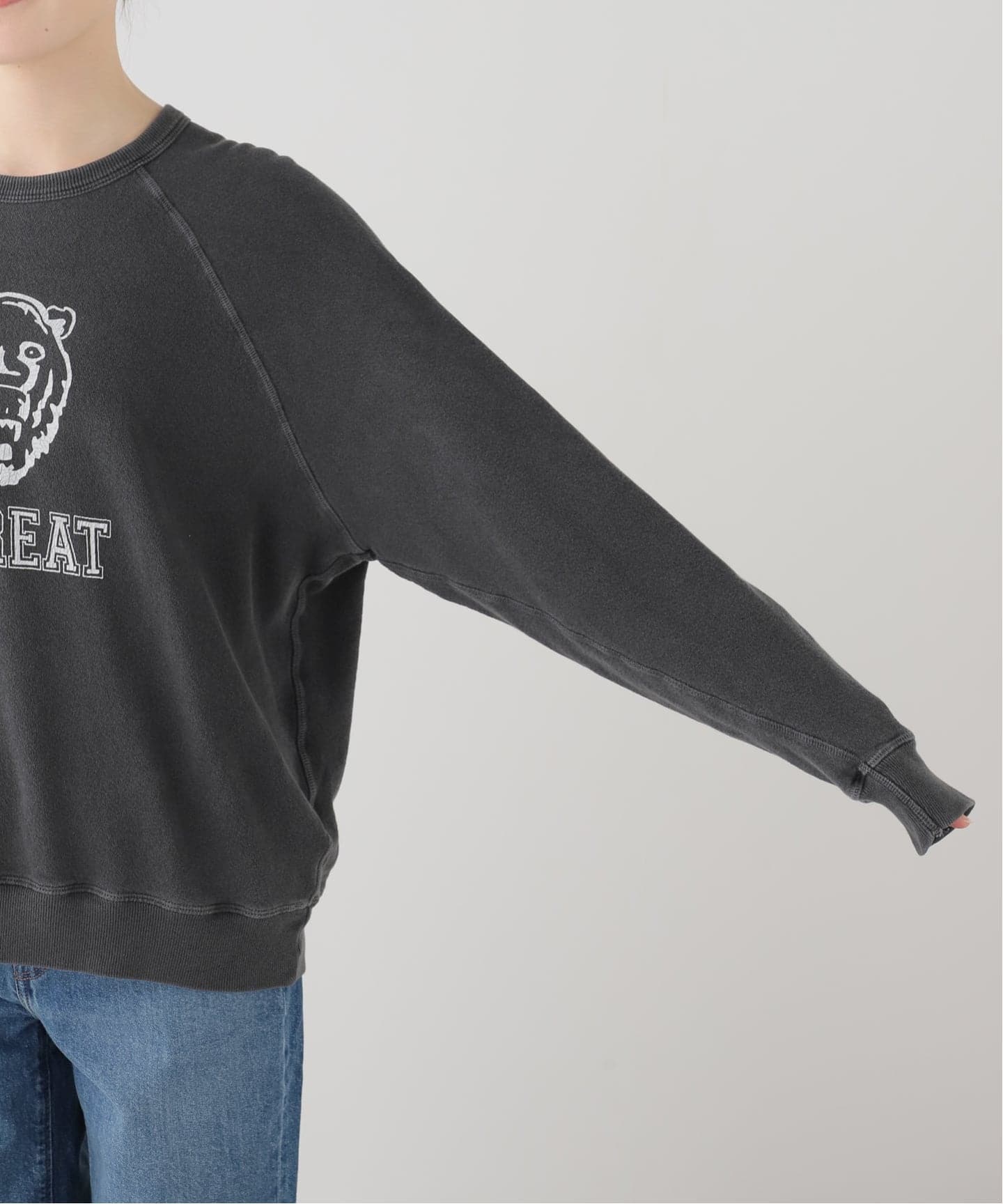 THE GREAT ベアスエットプルオーバー THE GREAT/ザ グレート】BEAR SWEAT（スウェット）｜Deuxieme Classe