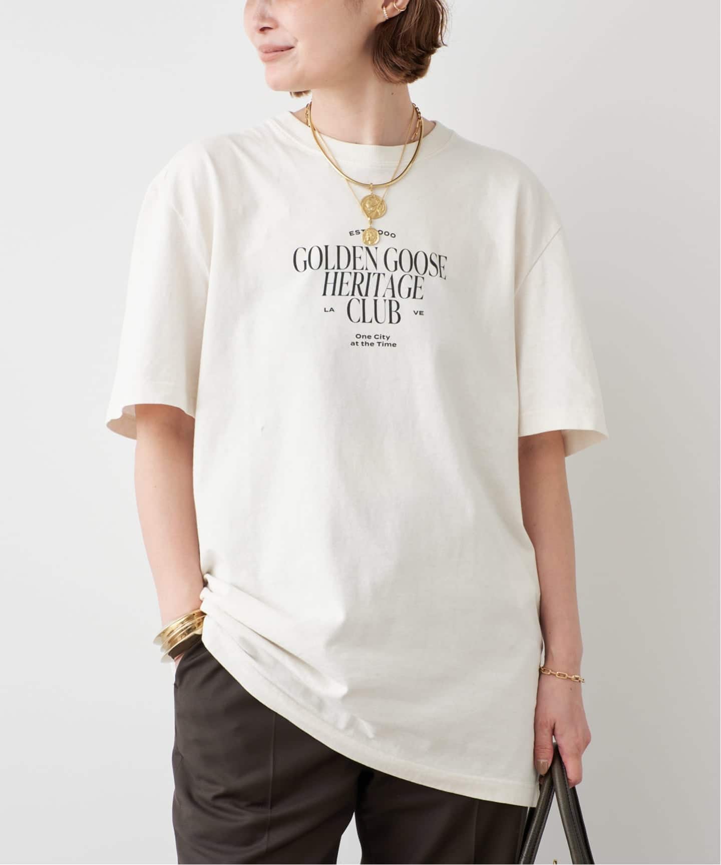 GOLDEN GOOSE / ゴールデングース】JOURNEY M'S TSHIRT REGULAR（T