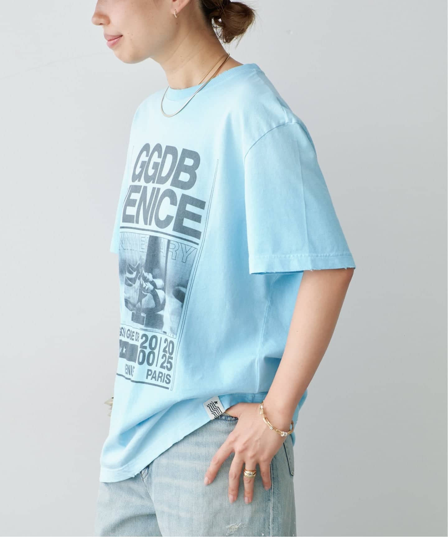 GOLDEN GOOSE / ゴールデングース】 VENICE T（Tシャツ／カットソー