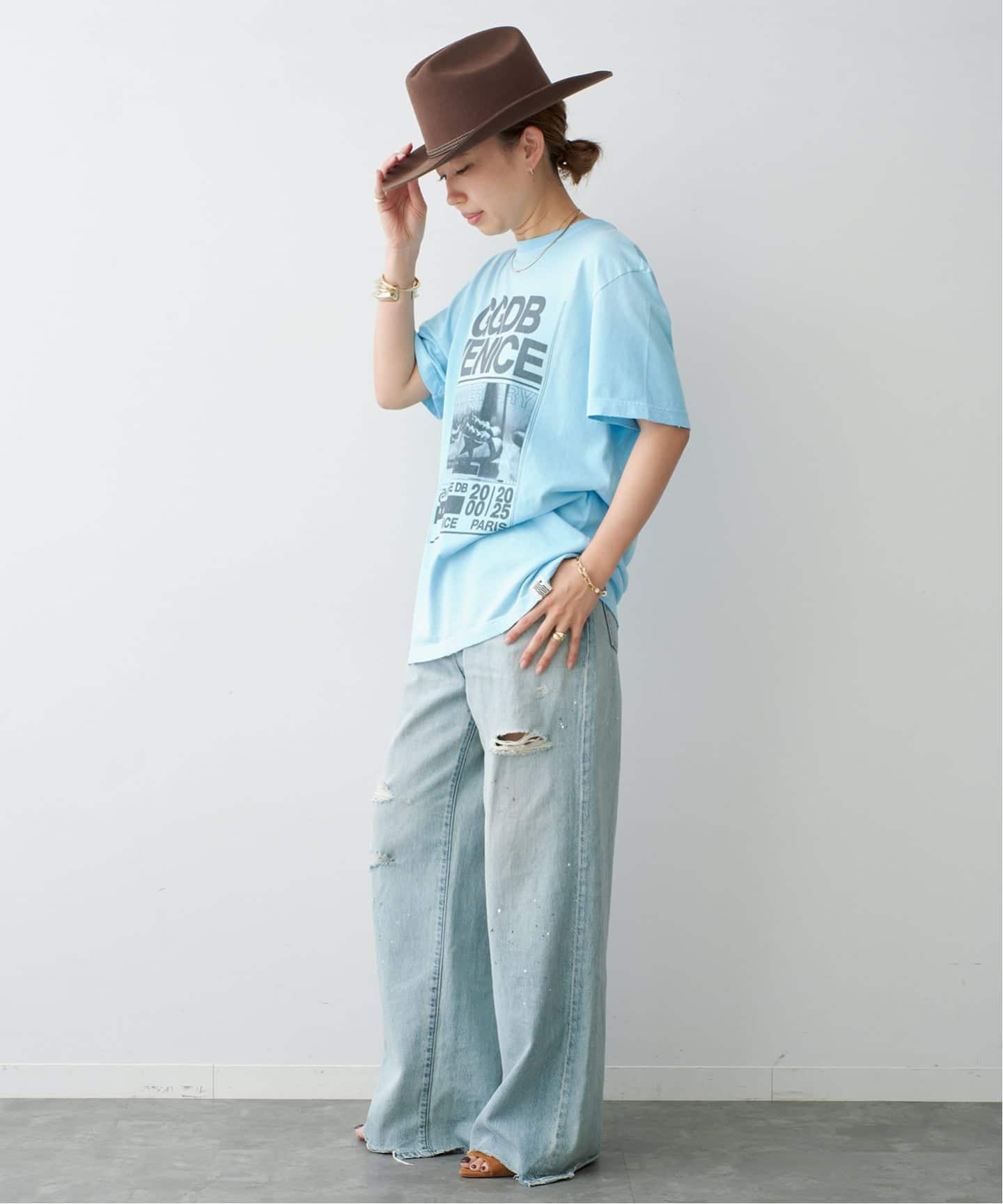 GOLDEN GOOSE / ゴールデングース】 VENICE T（Tシャツ／カットソー