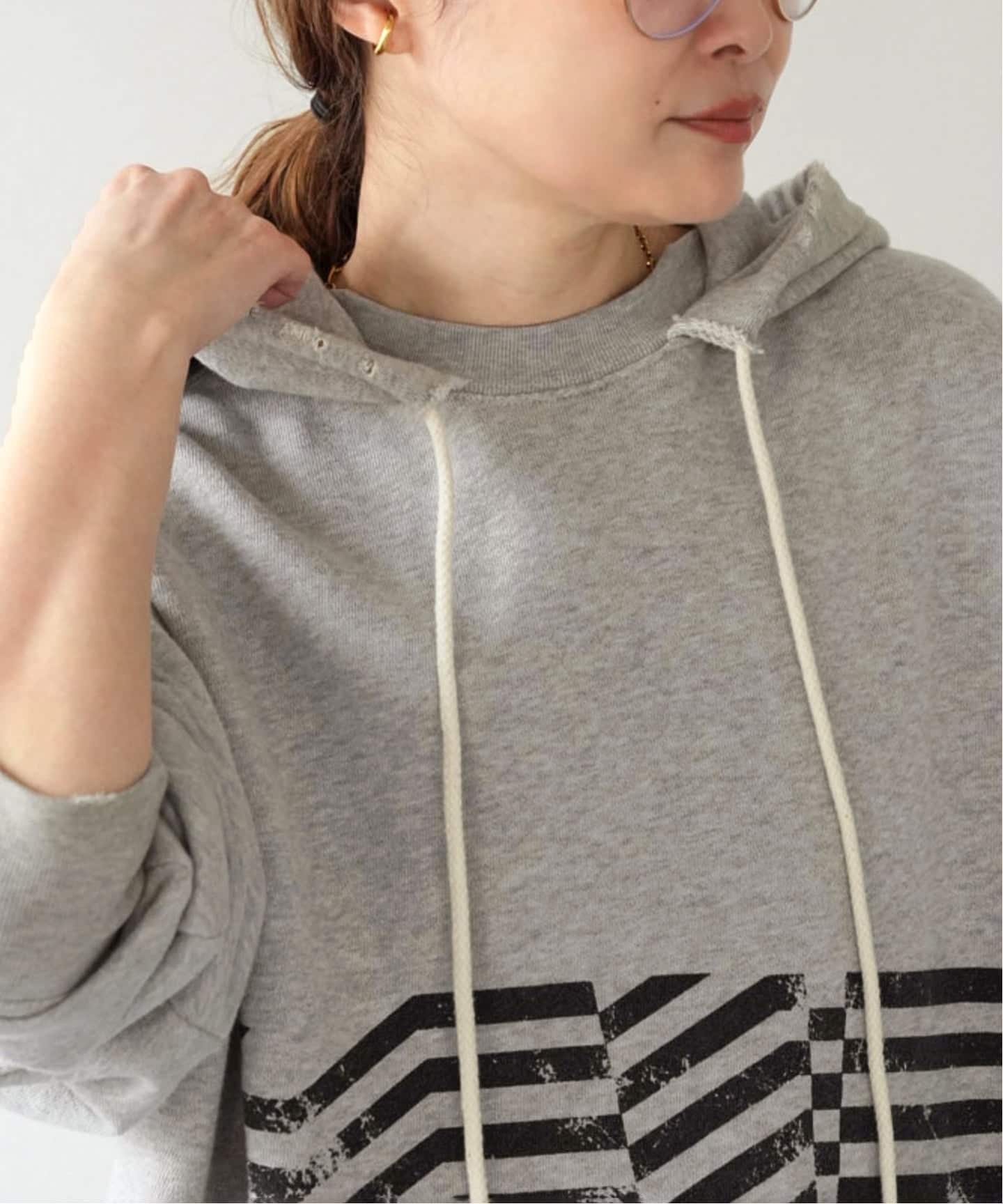ゴールデングース GOLDEN  パーカー GOLDEN GOOSE / ゴールデングース】PRINT HOODIE PULLOVER（パーカー