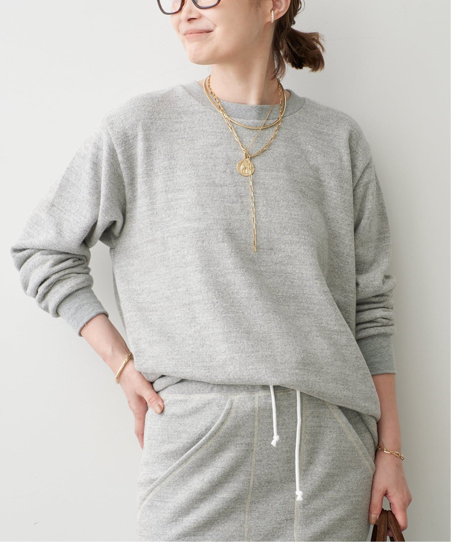 予約》【MADISONBLUE / マディソンブルー】LONGSLEEVE SWEAT T-SHIRTS