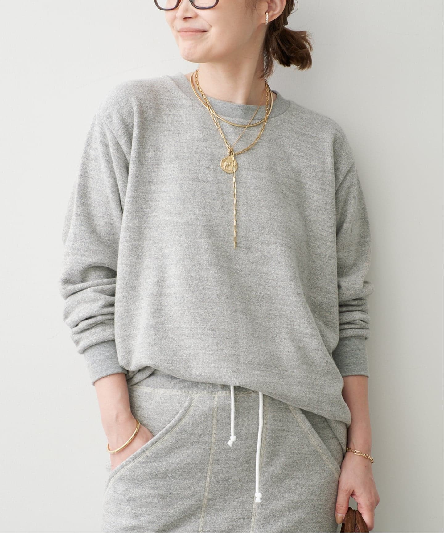 予約》【MADISONBLUE / マディソンブルー】LONGSLEEVE SWEAT T-SHIRTS