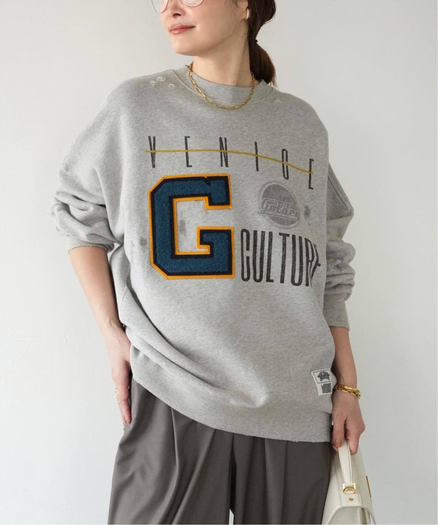 GOLDEN GOOSE / ゴールデングース】OVER COTTON SWEAT（スウェット 