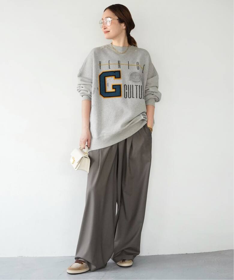 GOLDEN GOOSE / ゴールデングース】OVER COTTON SWEAT（スウェット 