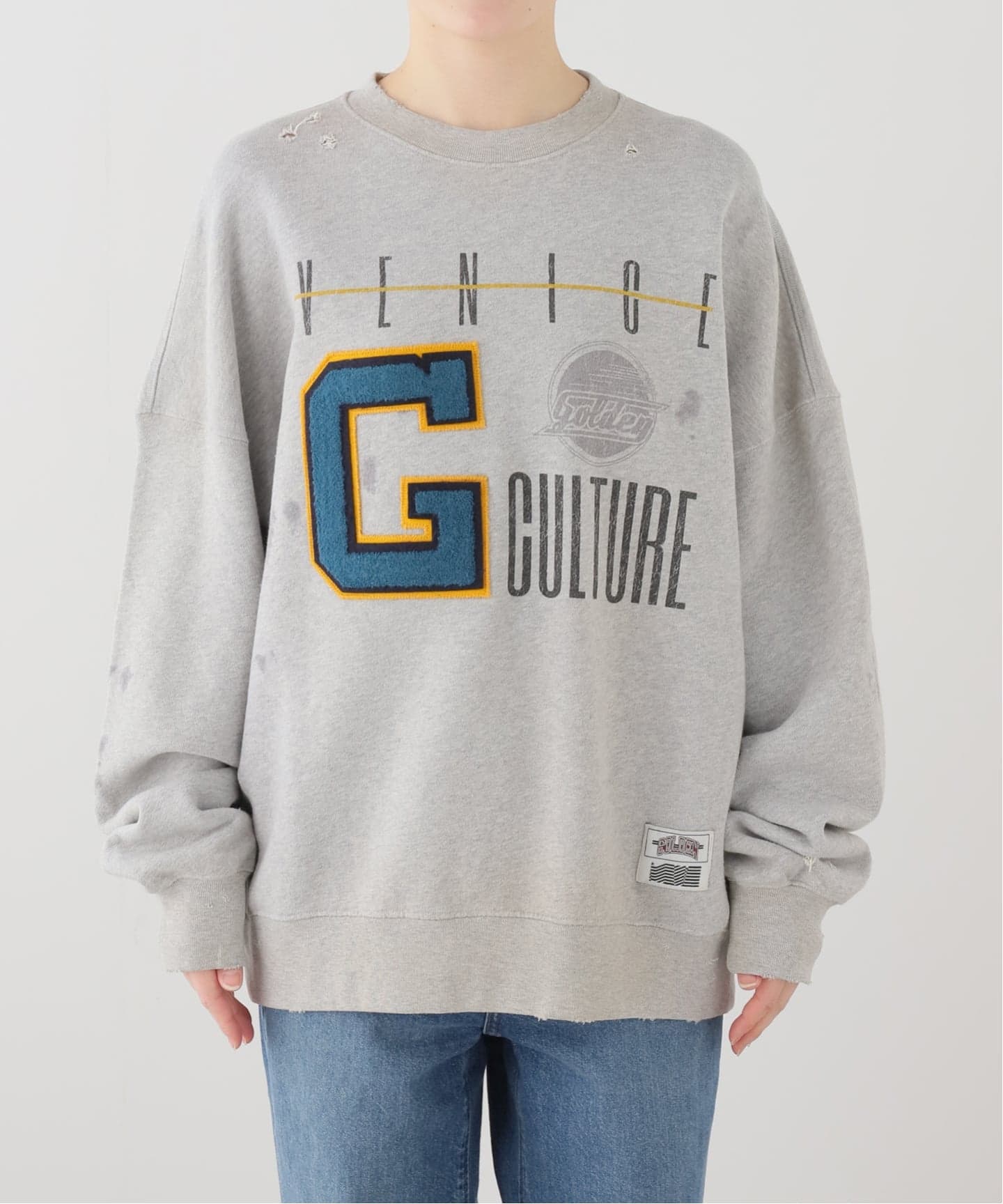GOLDEN GOOSE / ゴールデングース】OVER COTTON SWEAT（スウェット