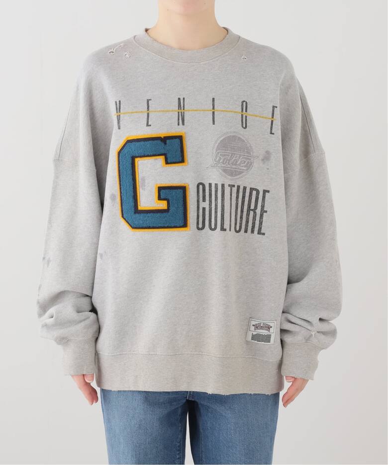 GOLDEN GOOSE / ゴールデングース】OVER COTTON SWEAT（スウェット 