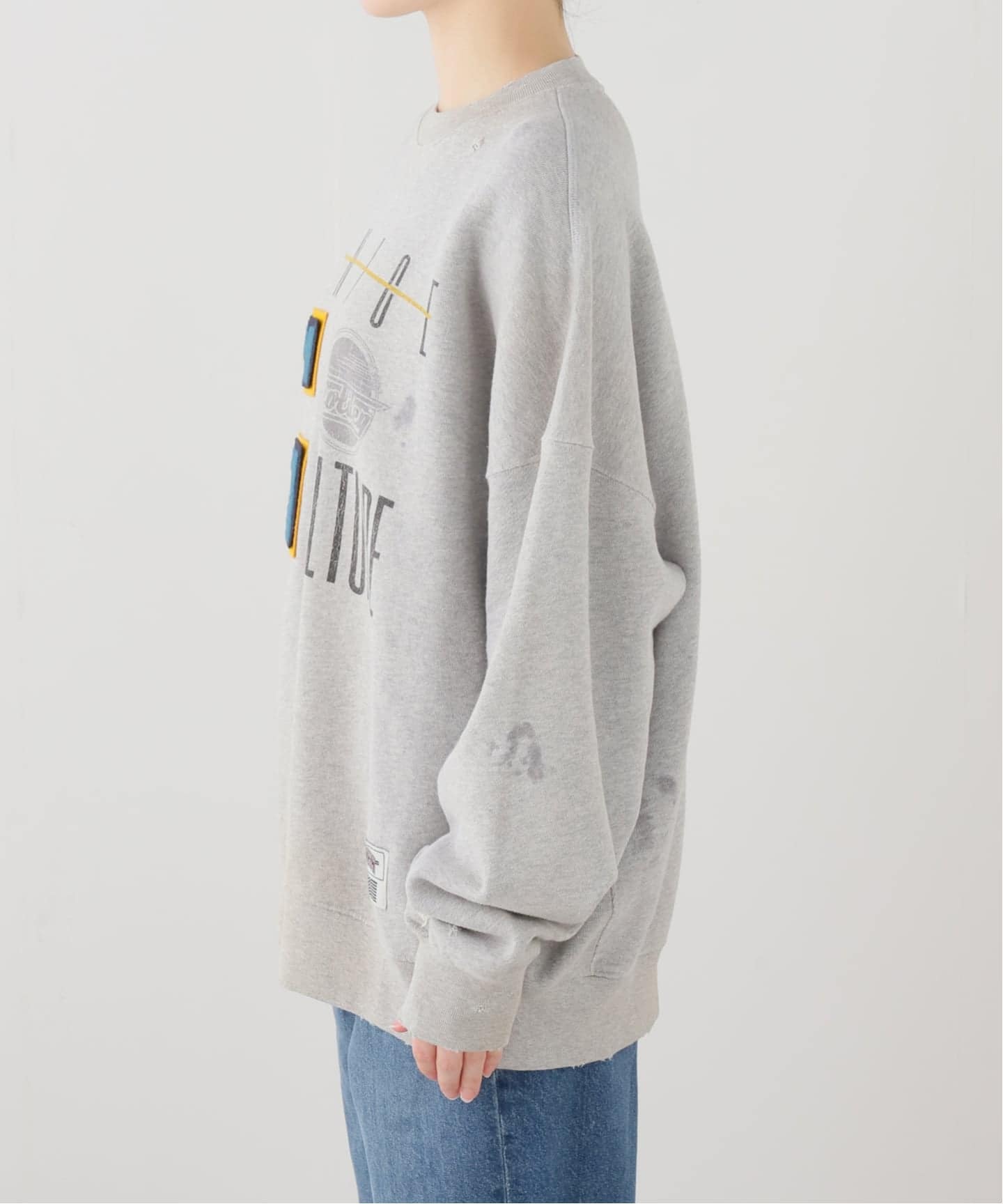 GOLDEN GOOSE / ゴールデングース】OVER COTTON SWEAT（スウェット