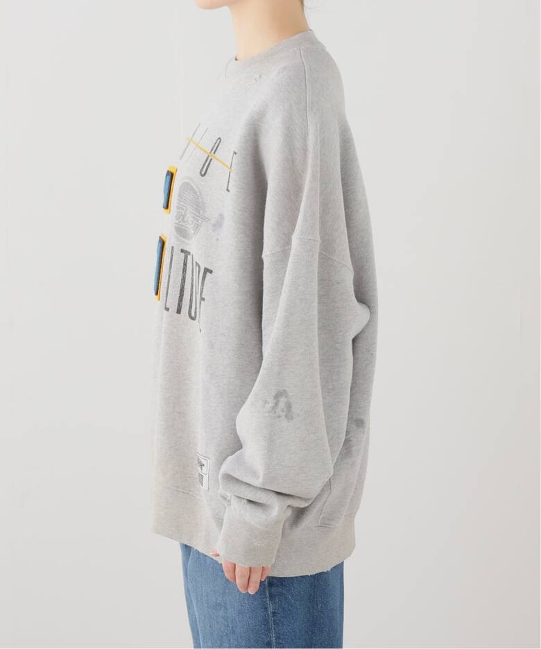 GOLDEN GOOSE / ゴールデングース】OVER COTTON SWEAT（スウェット 