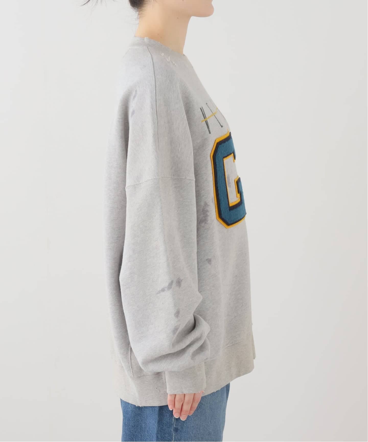 Deuxieme Classe ゴールデングース　スウェット GOLDEN GOOSE / ゴールデングース】BACK LOGO KNIT（ニット／セーター