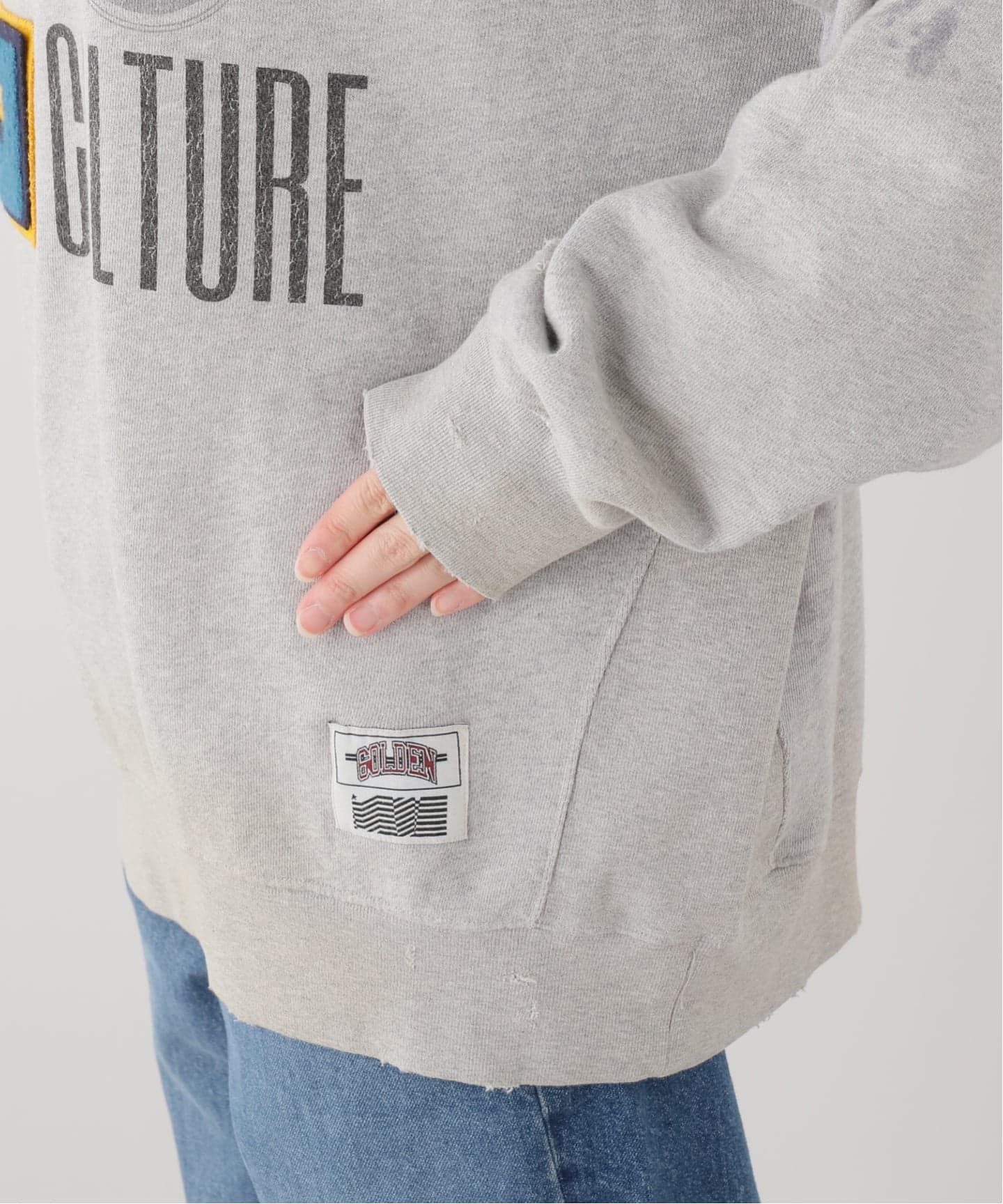 Deuxieme Classe ゴールデングース　スウェット GOLDEN GOOSE / ゴールデングース】BACK LOGO KNIT（ニット／セーター