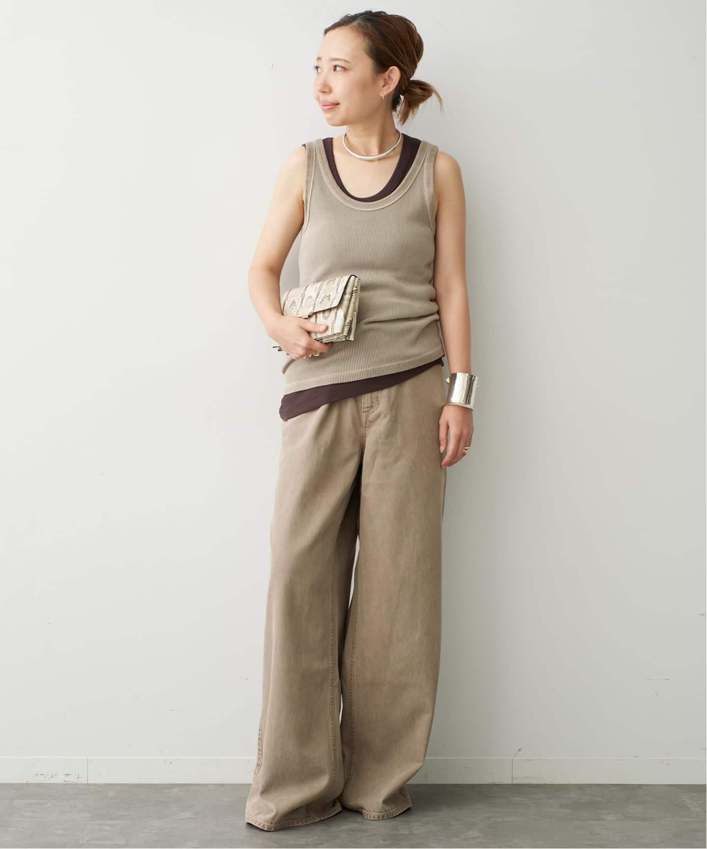 AGOLDE / エーゴールドイー】TWISTED POPPY TANK（タンクトップ