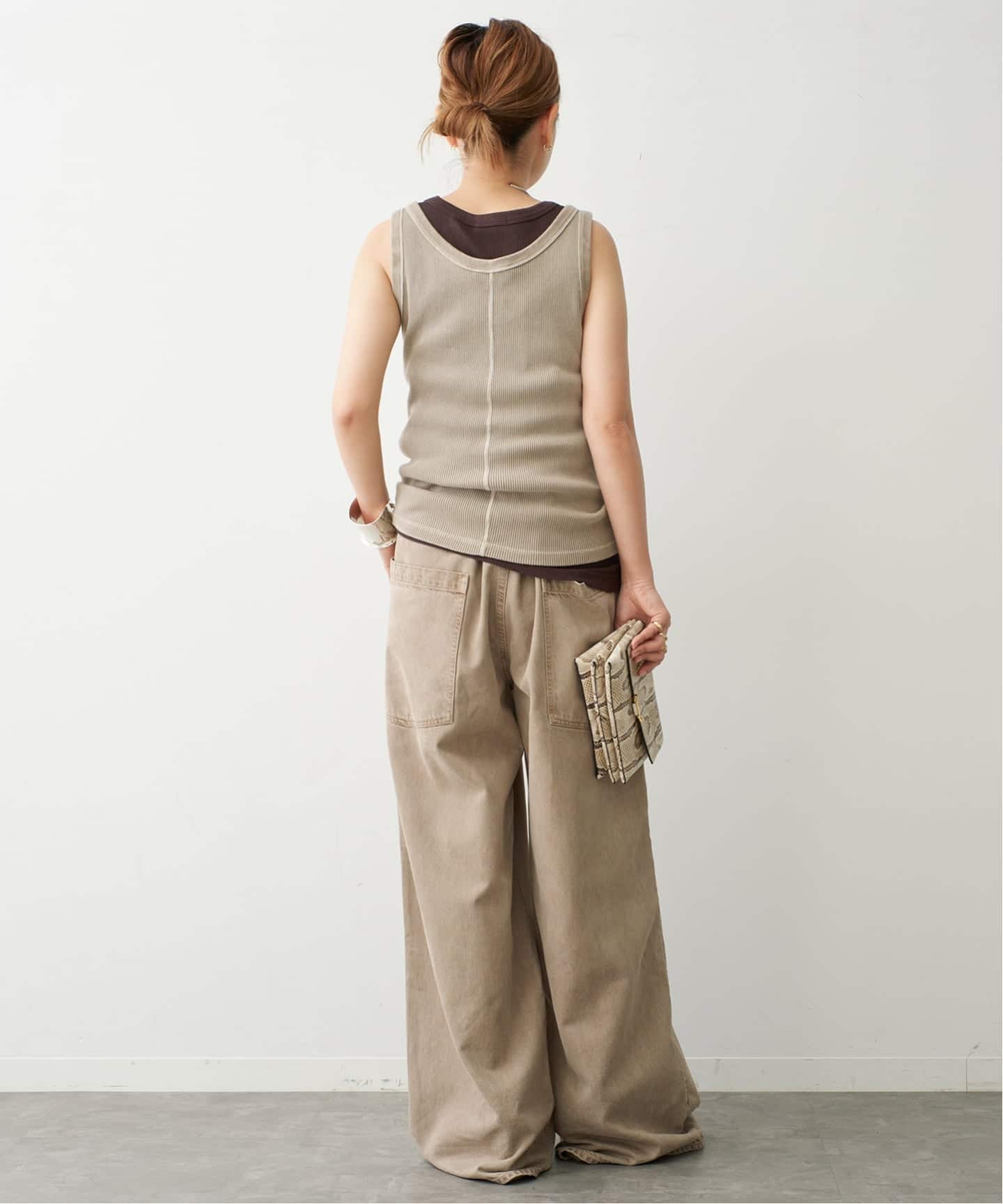 AGOLDE / エーゴールドイー】TWISTED POPPY TANK（タンクトップ