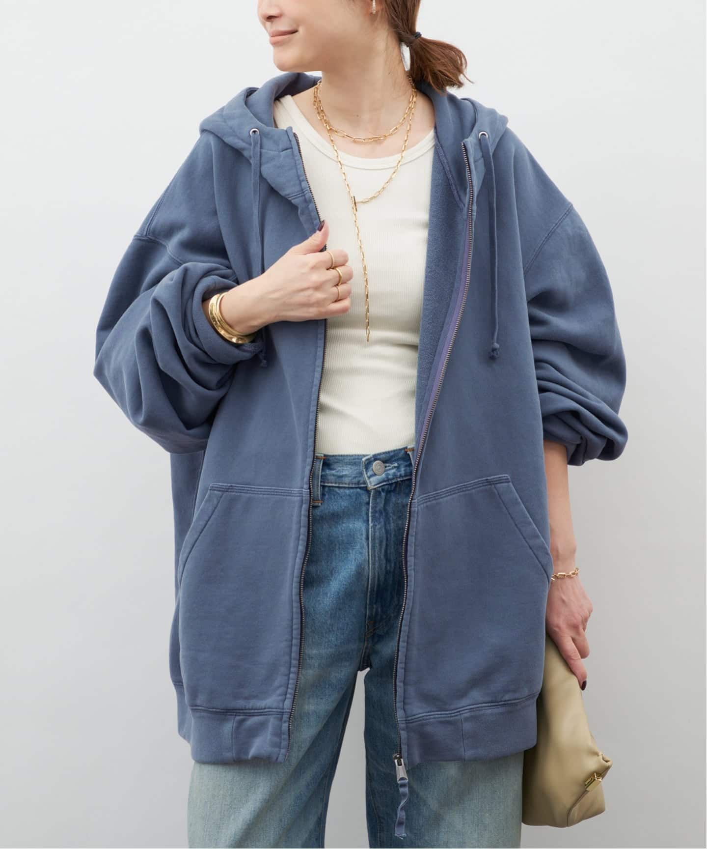 Maison Martin Margiela　デニムパーカー　マルジェラ MAISON MARGIELA/メゾン マルジェラ】SWEAT JACKET（パーカー