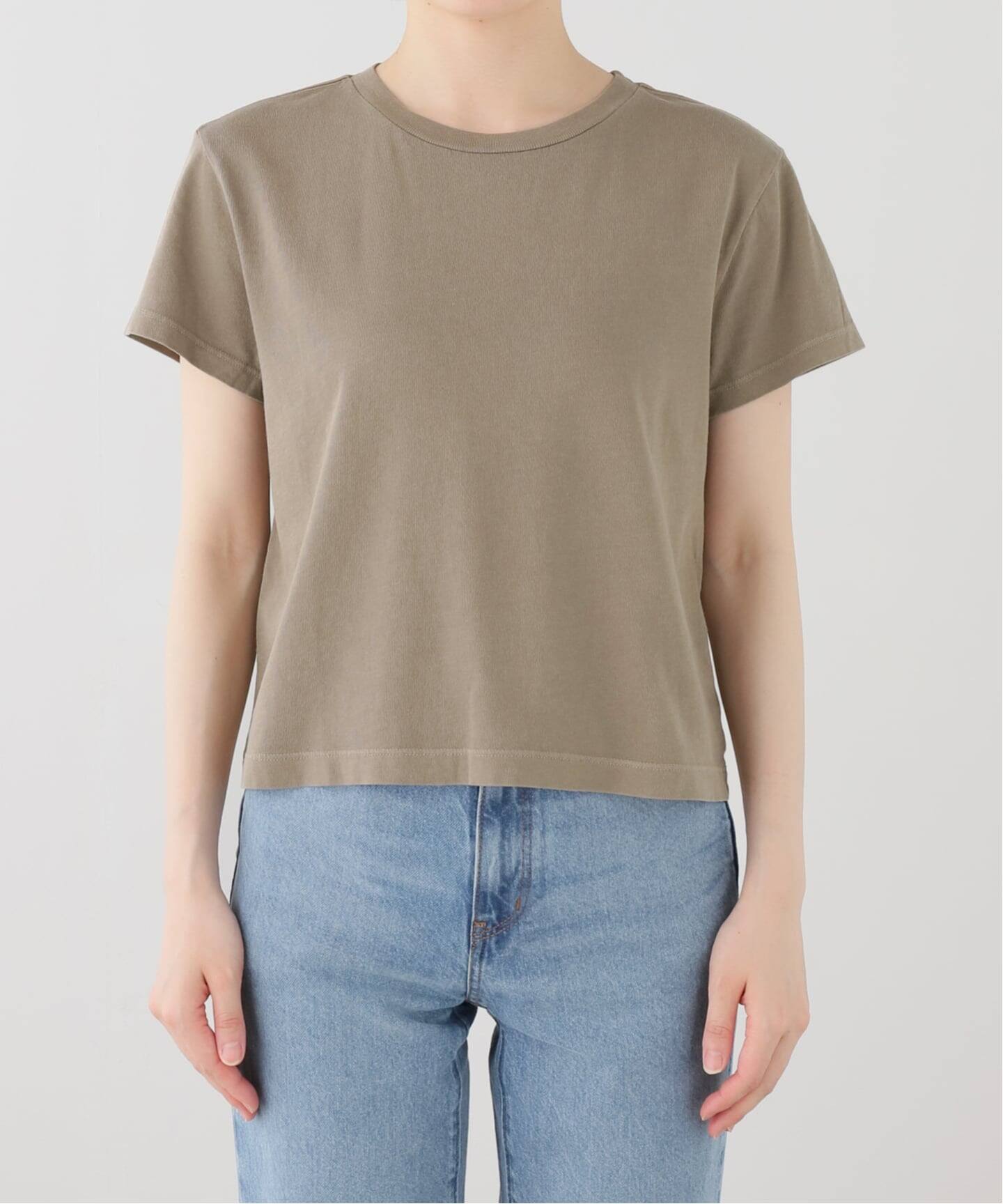 AGOLDE / エーゴールドイー】ADINE SHRUNKEN TEE（Tシャツ／カットソー